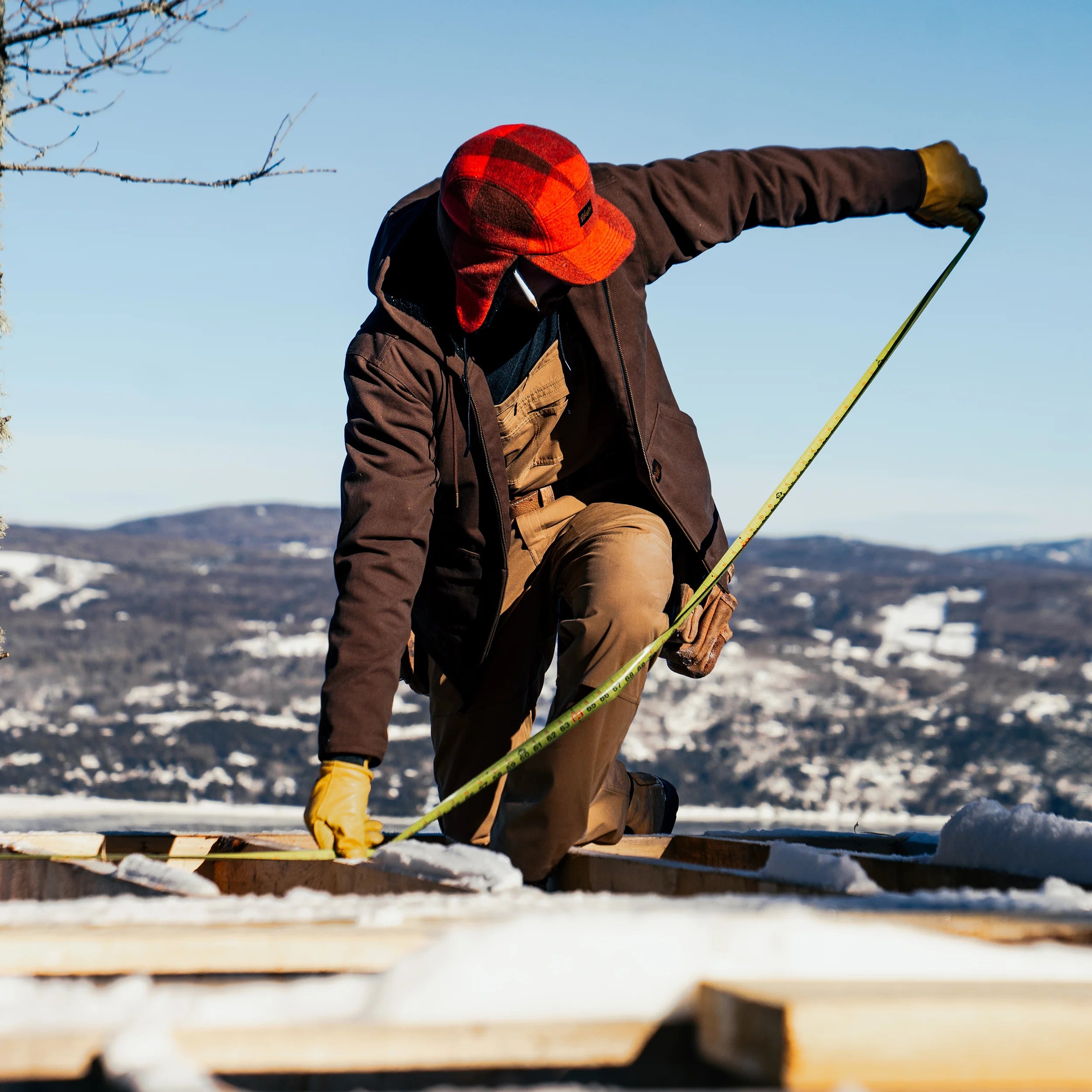 Manteau de Travail à capuche en molleton pour homme