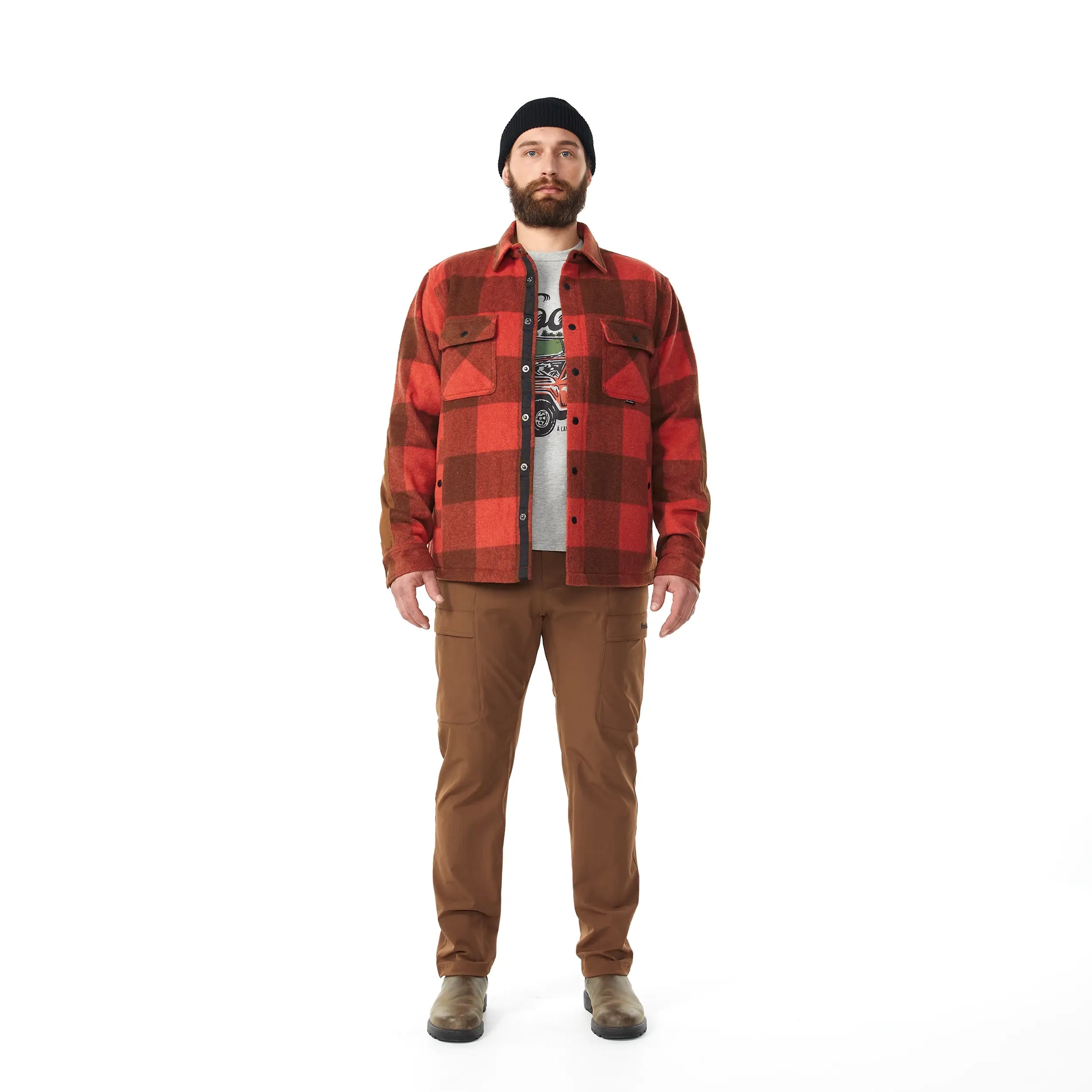 Chemise canadienne isolée pour homme