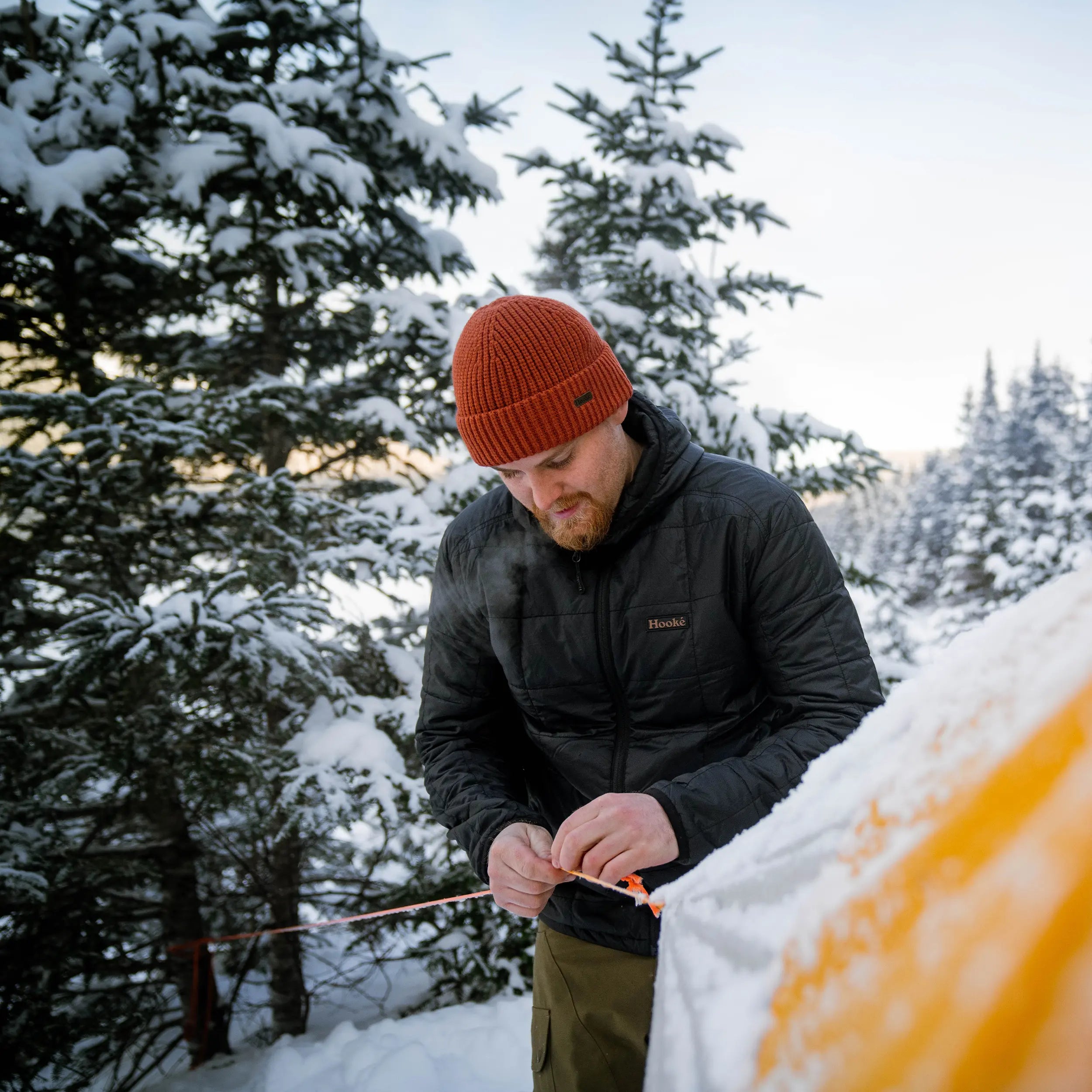 M's Seasonal Lightweight Insulated Hood Jacket