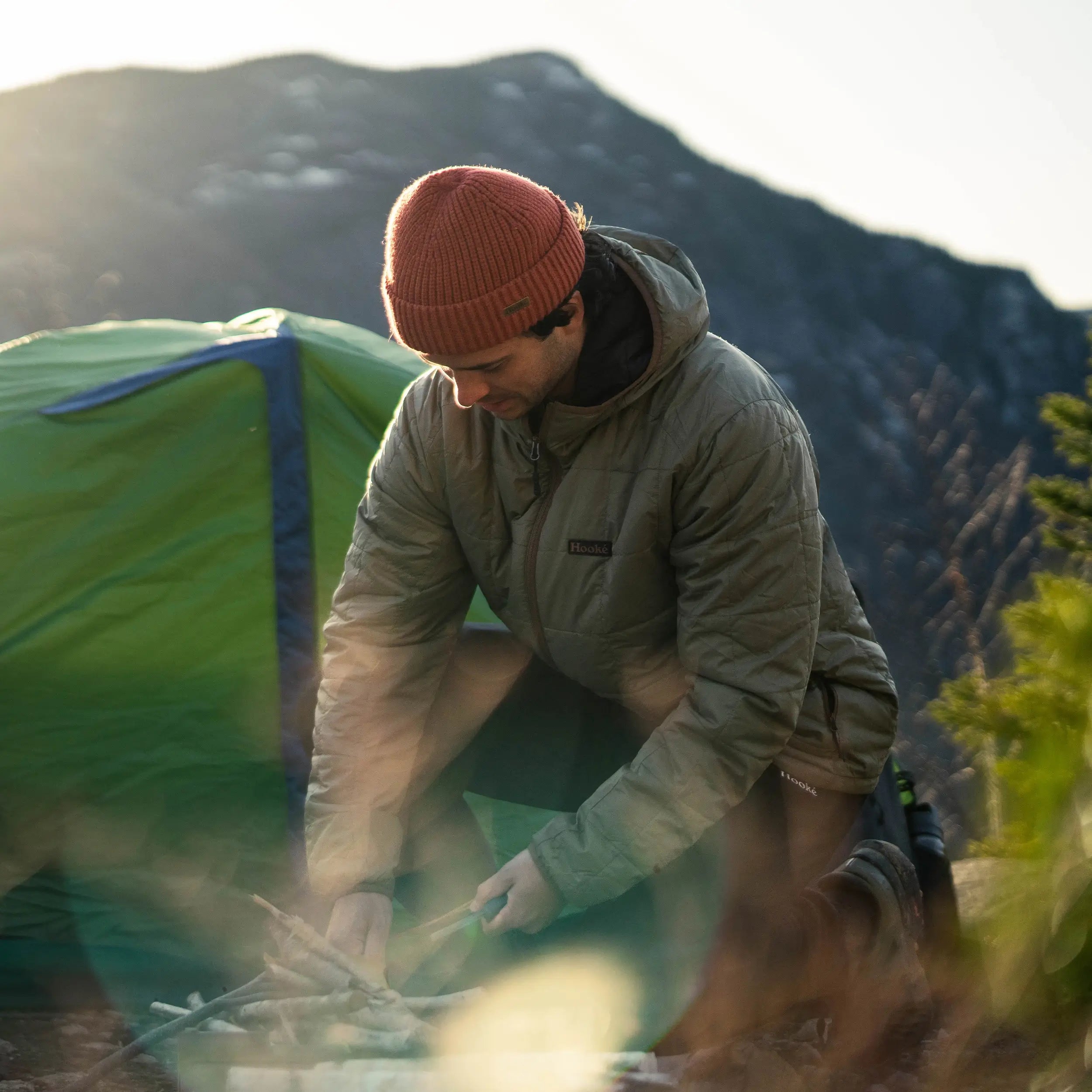 M's Seasonal Lightweight Insulated Hood Jacket - Hooké