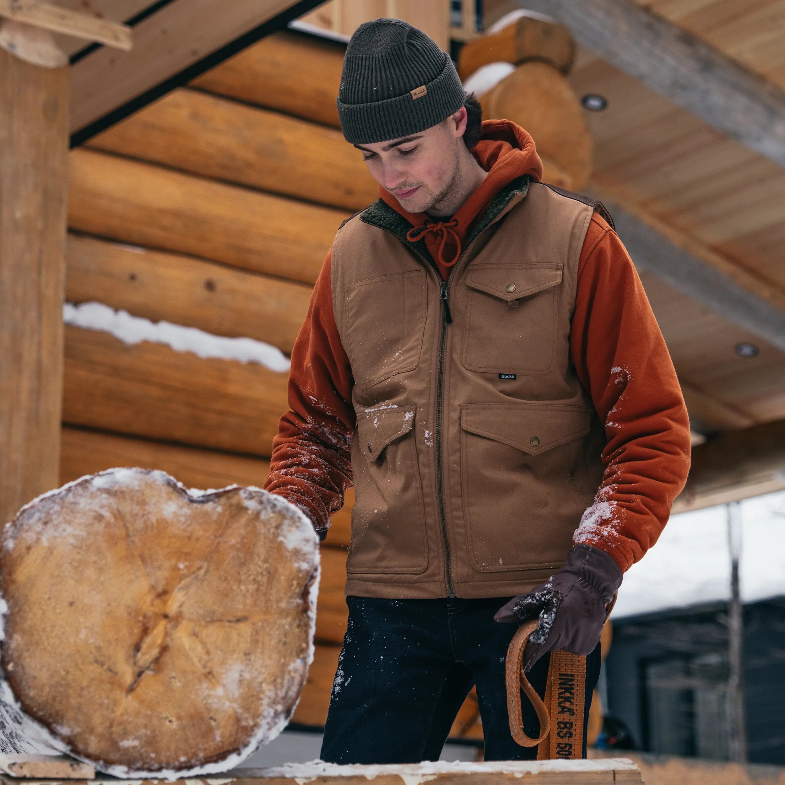 M's Cabin Pile Vest