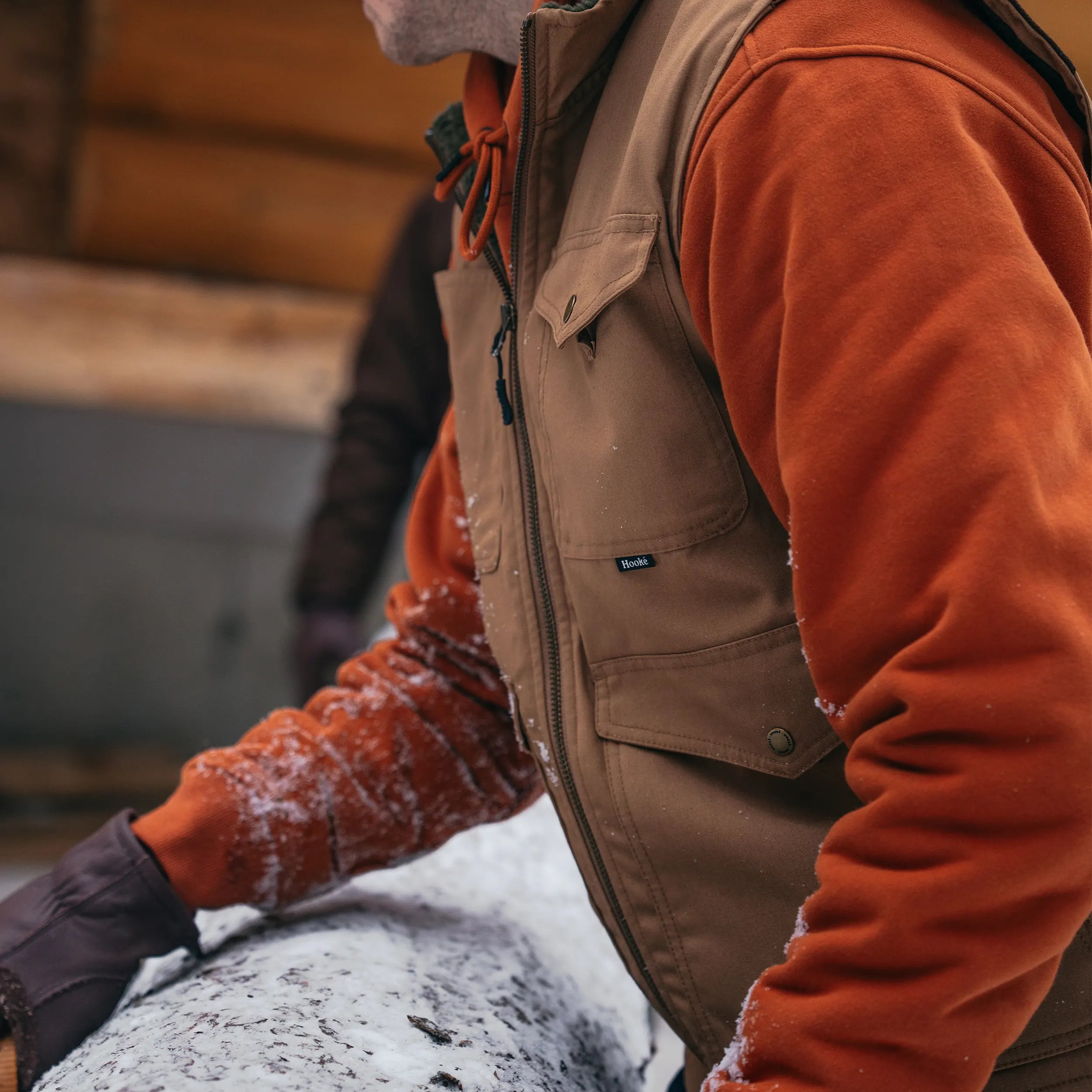 M's Cabin Pile Vest