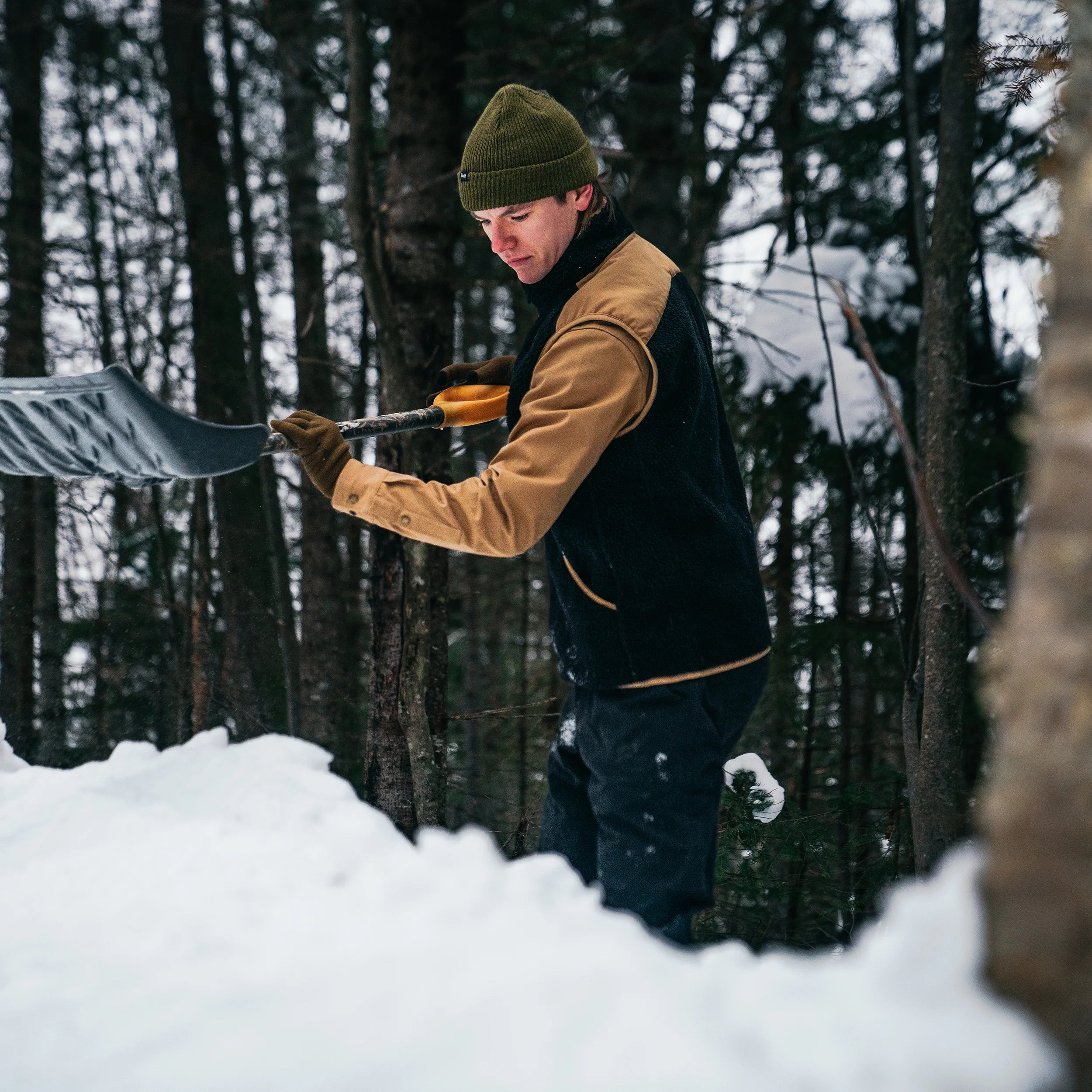 Veste Prairies en molleton pour homme