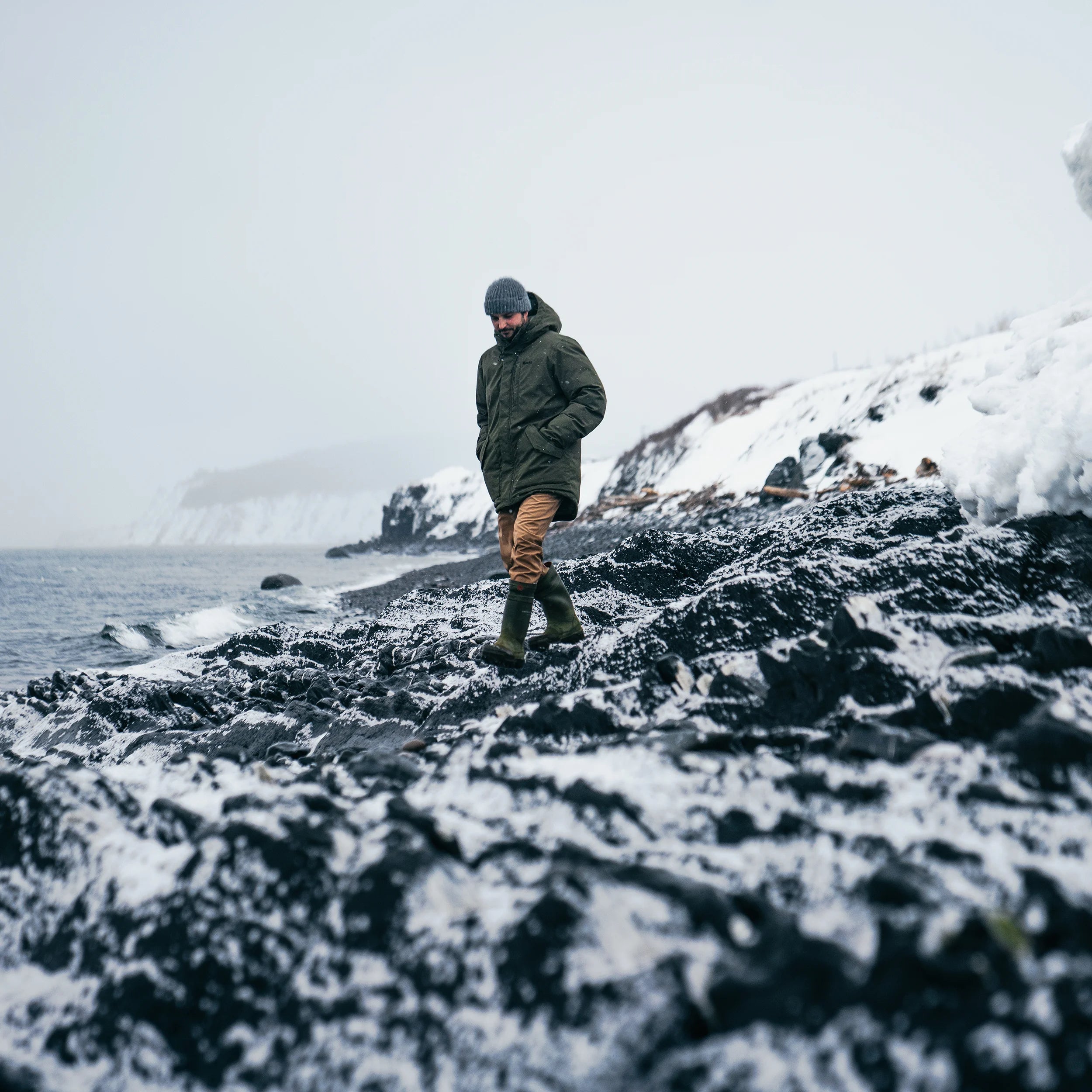 Parka d'hiver pour homme