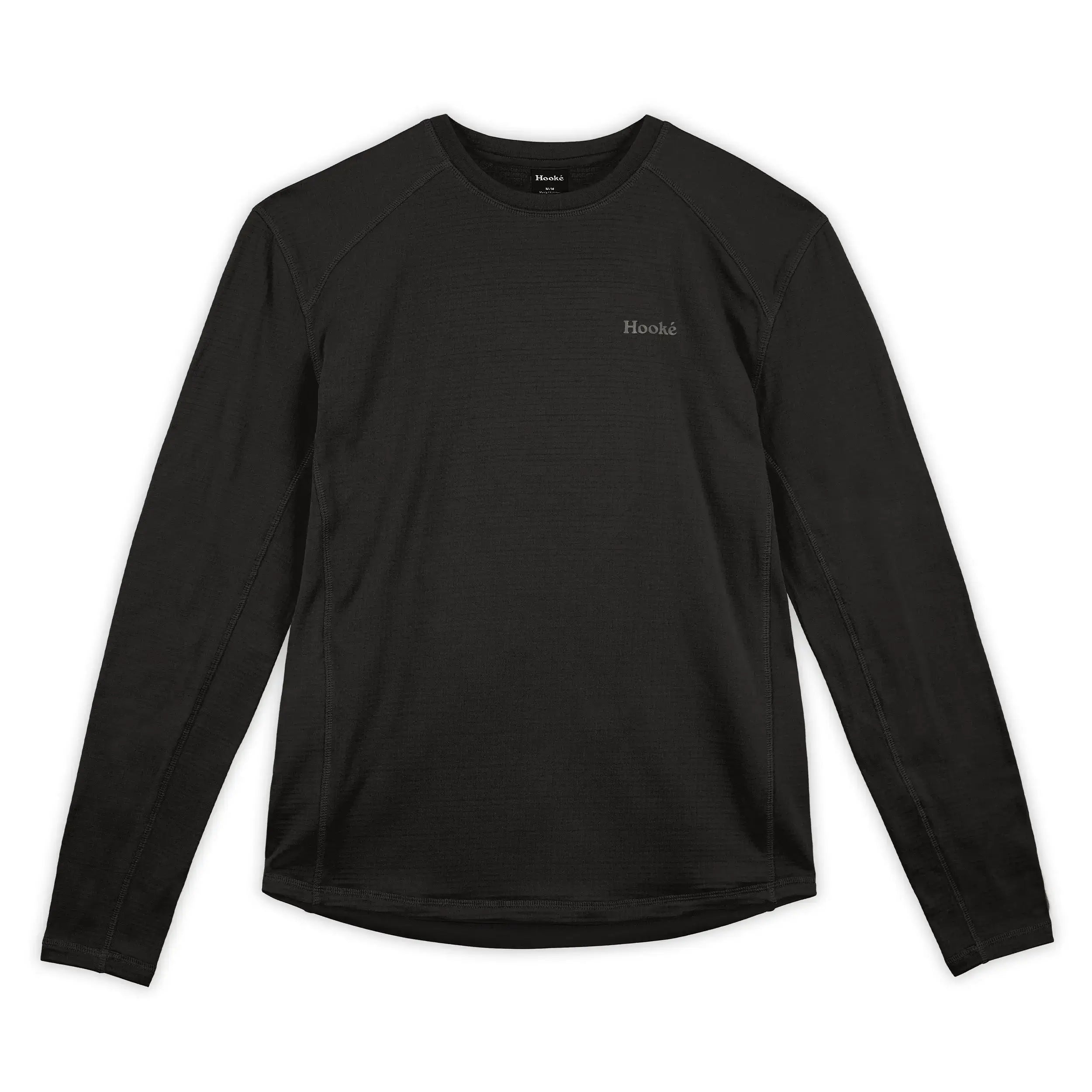 M's Grid Base Layer Crewneck - Hooké