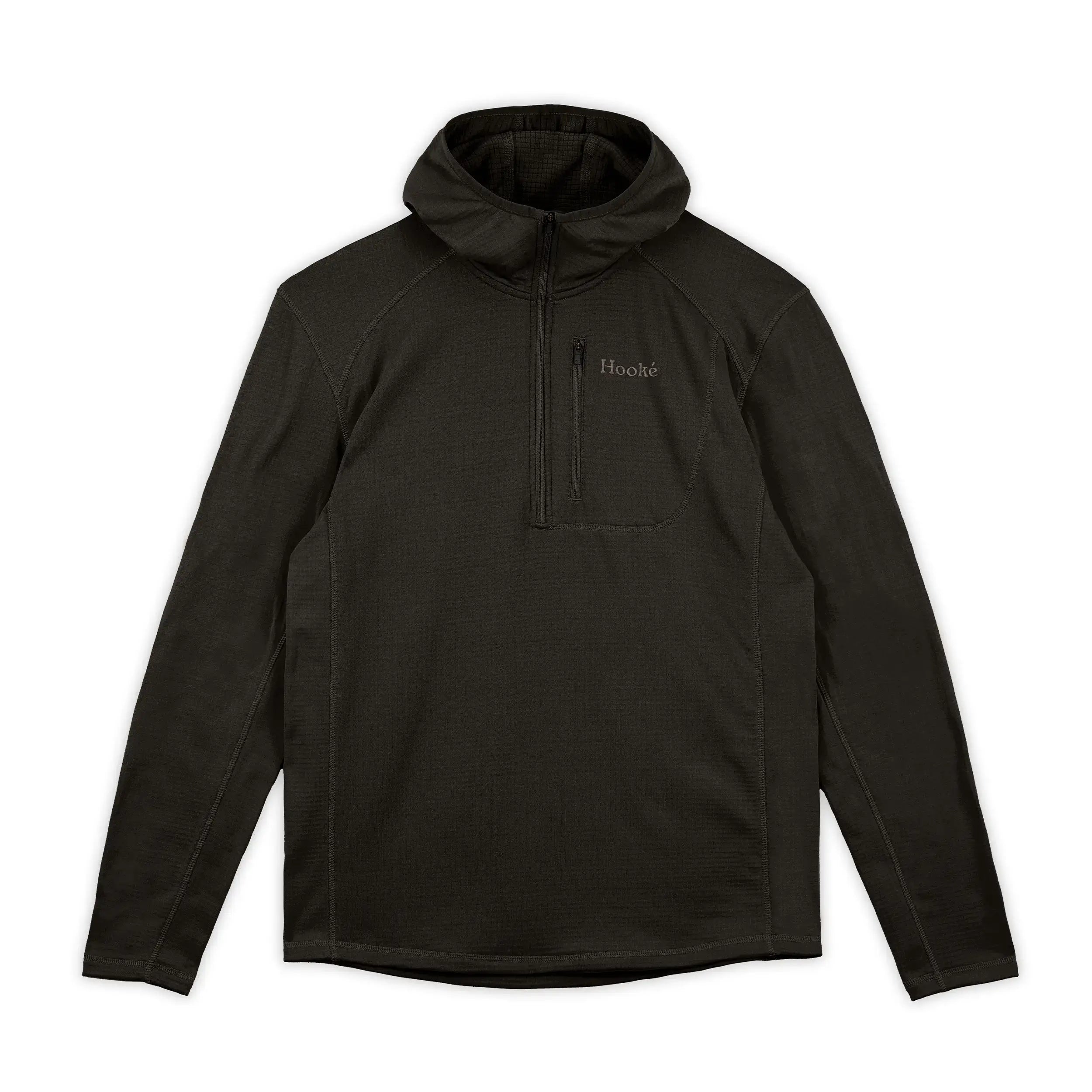 M's Grid Base Layer Hoodie - Hooké