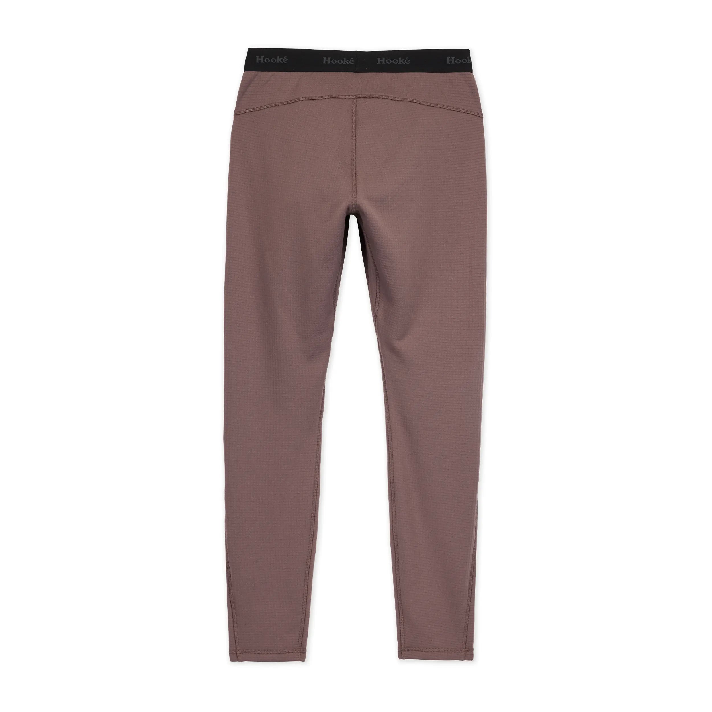 Pantalon couche de base en laine polaire quadrillée pour femme