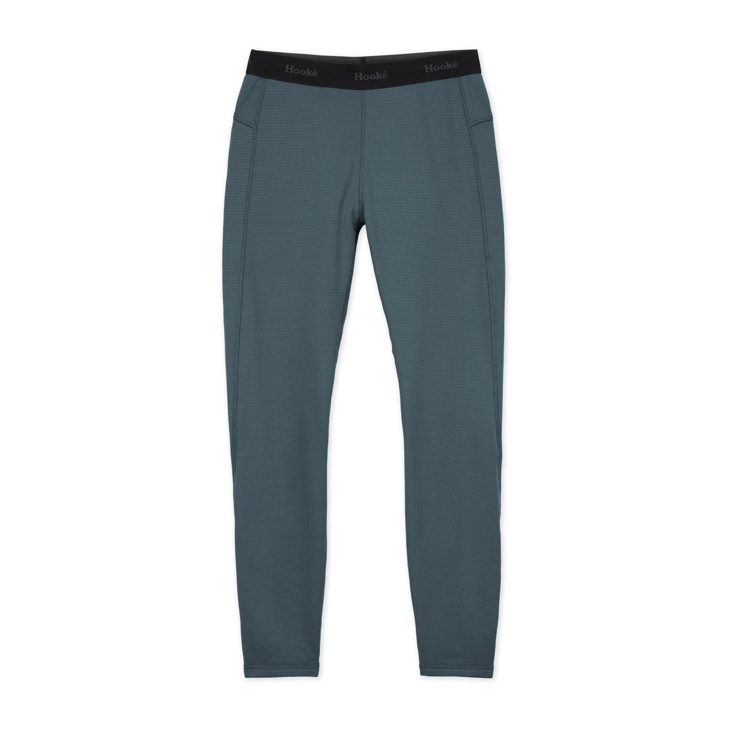 Pantalon couche de base en laine polaire quadrillée pour femme