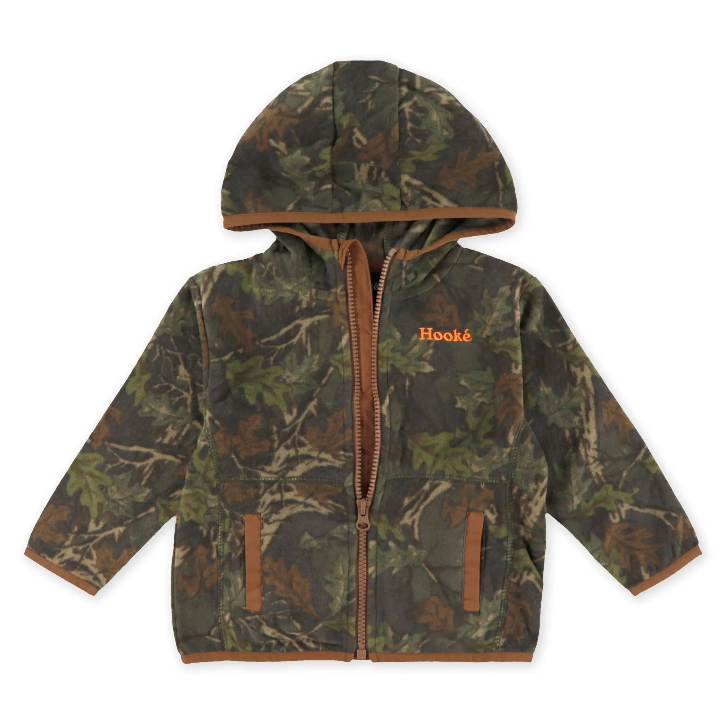 B’s Camo Fleece Zip Hoodie - Hooké