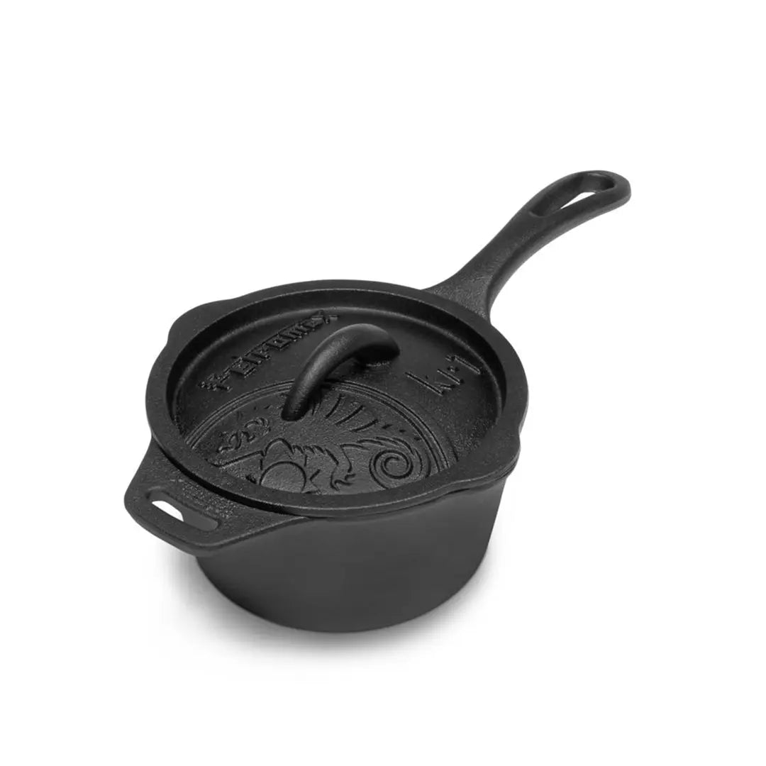 Cast Iron Saucepan with Lid - Hooké