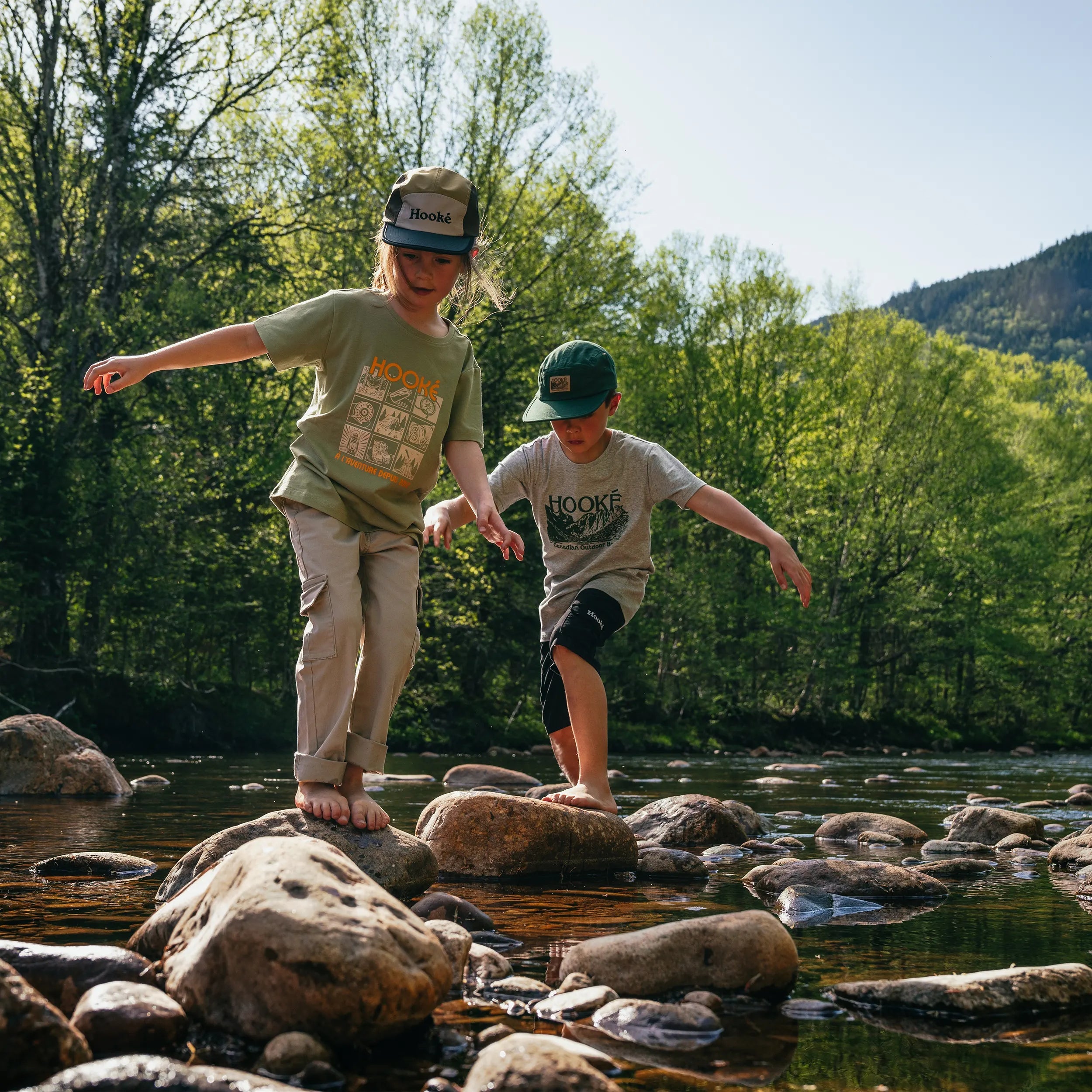 K's Elk River Mountains T-Shirt - Hooké