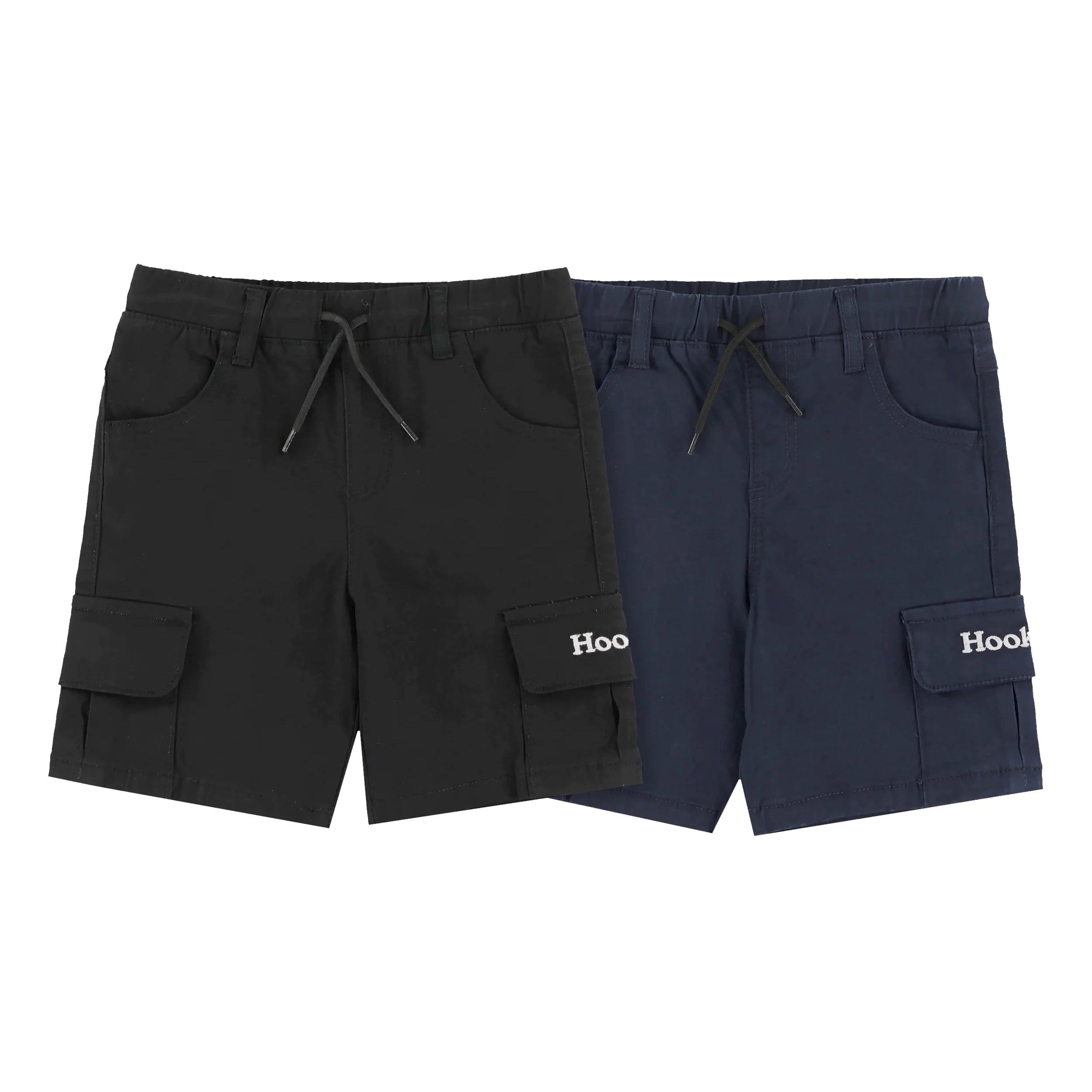 K's Twill Cargo Shorts - 2 pack - Hooké