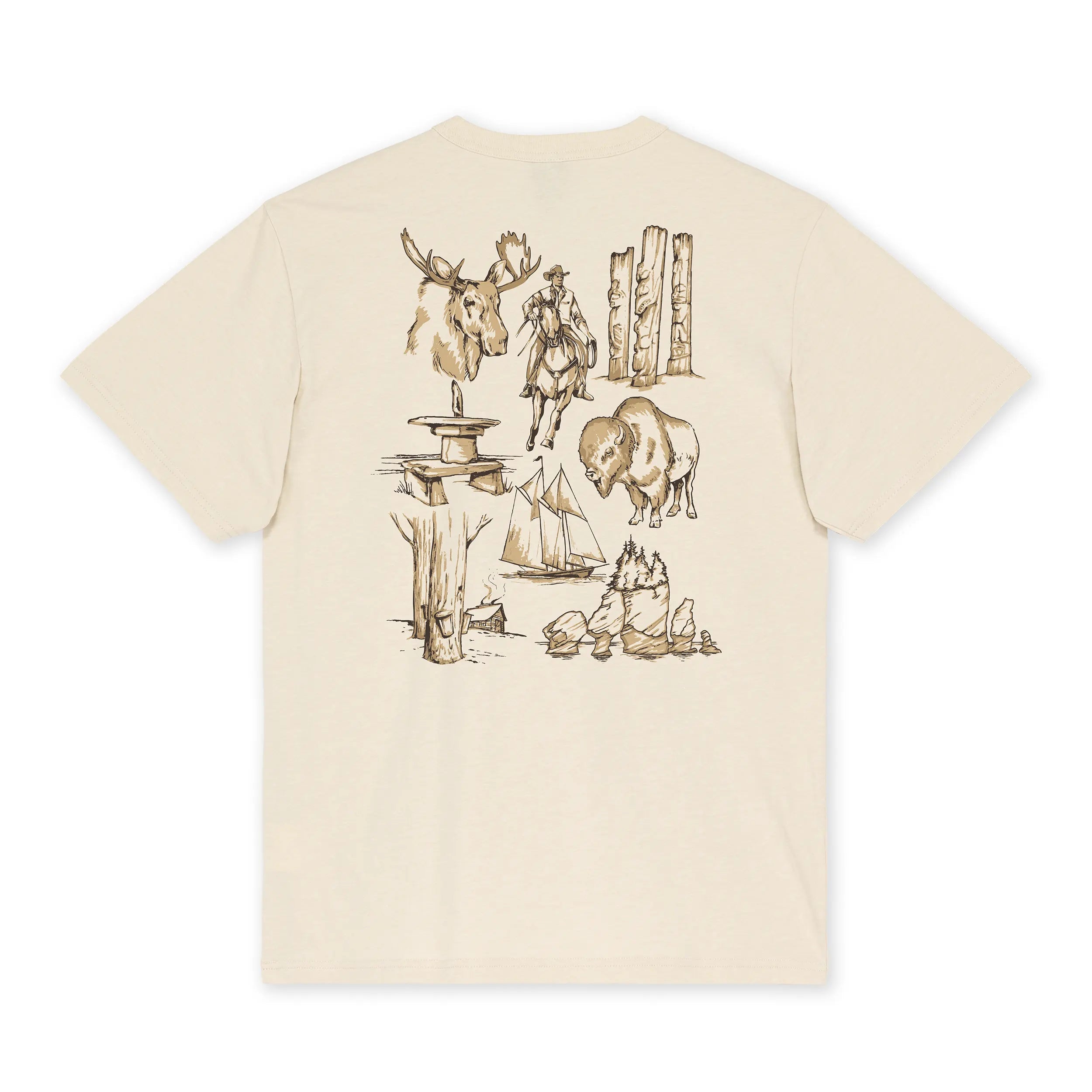 M's Canadian Icons T-Shirt - Hooké