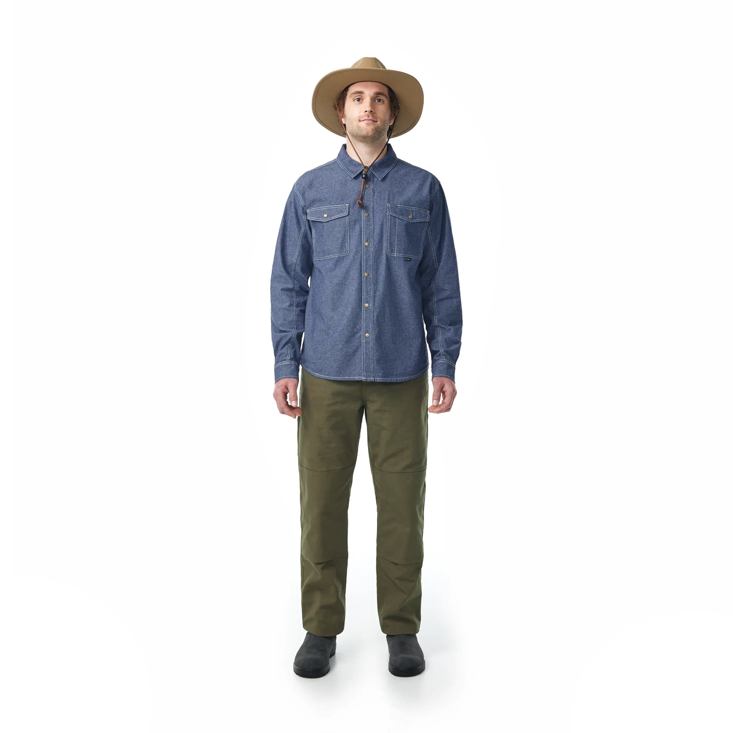 M's Chambray Shirt - Hooké