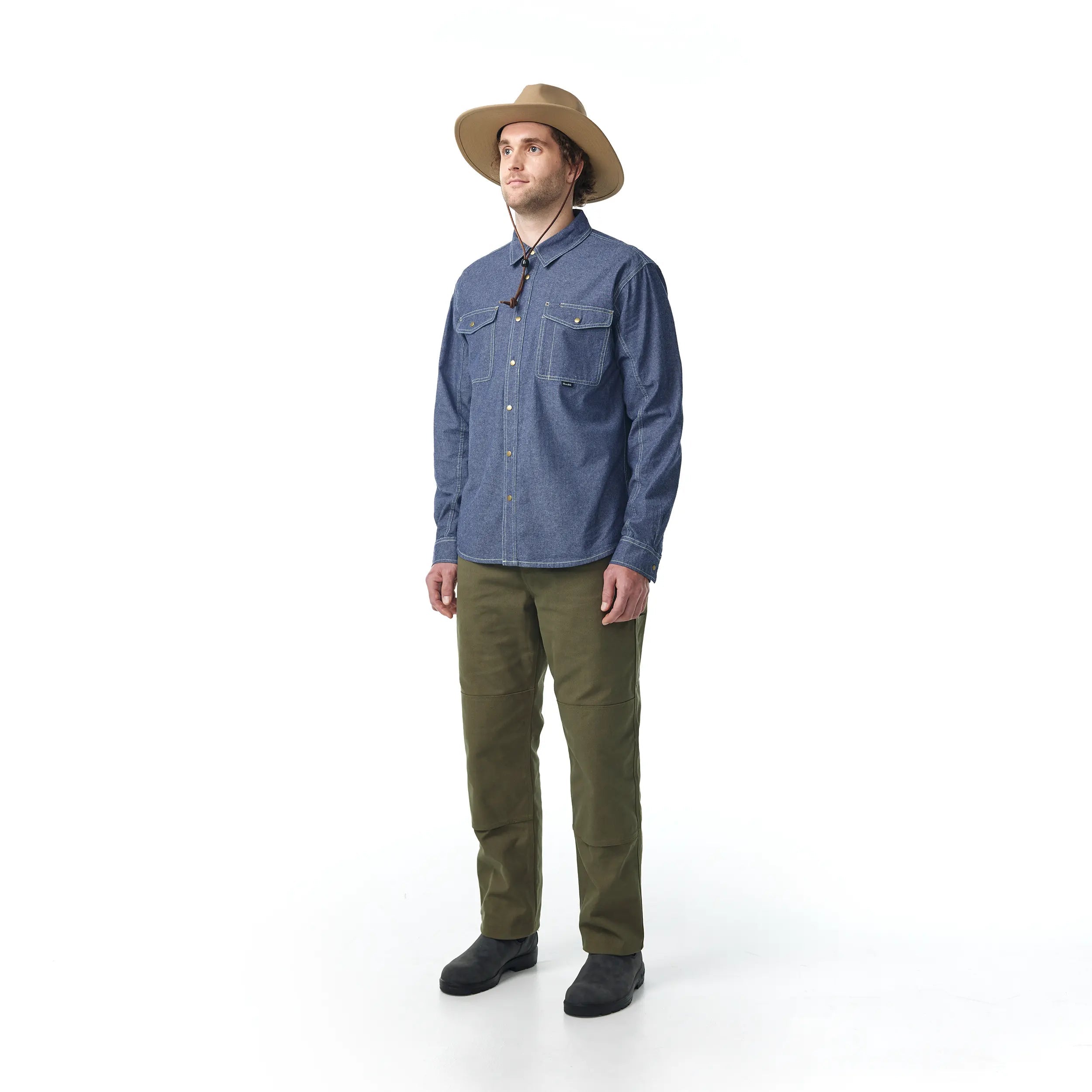M's Chambray Shirt - Hooké