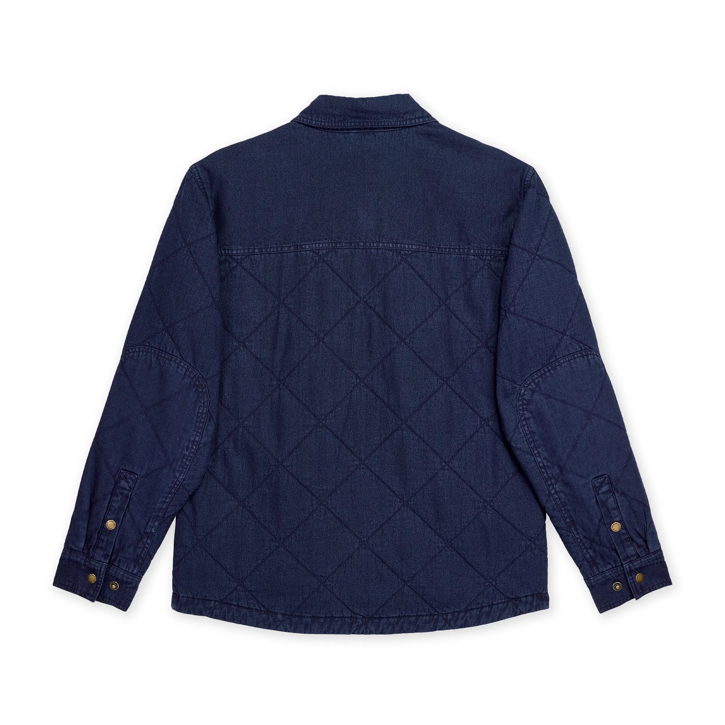 M's Denim Quilted Jack Shirt - Hooké