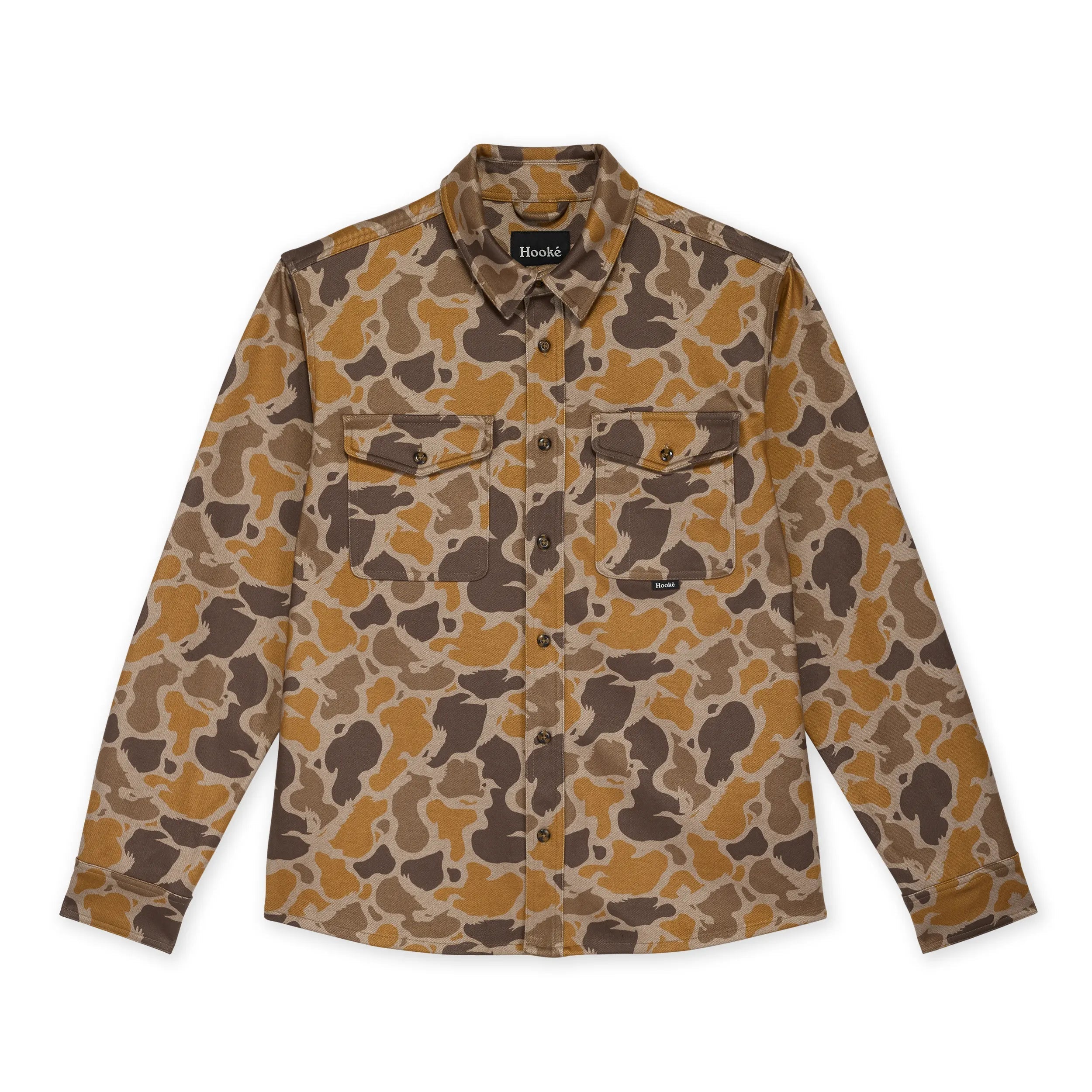 M's Duck Camo Flannel Shirt - Hooké