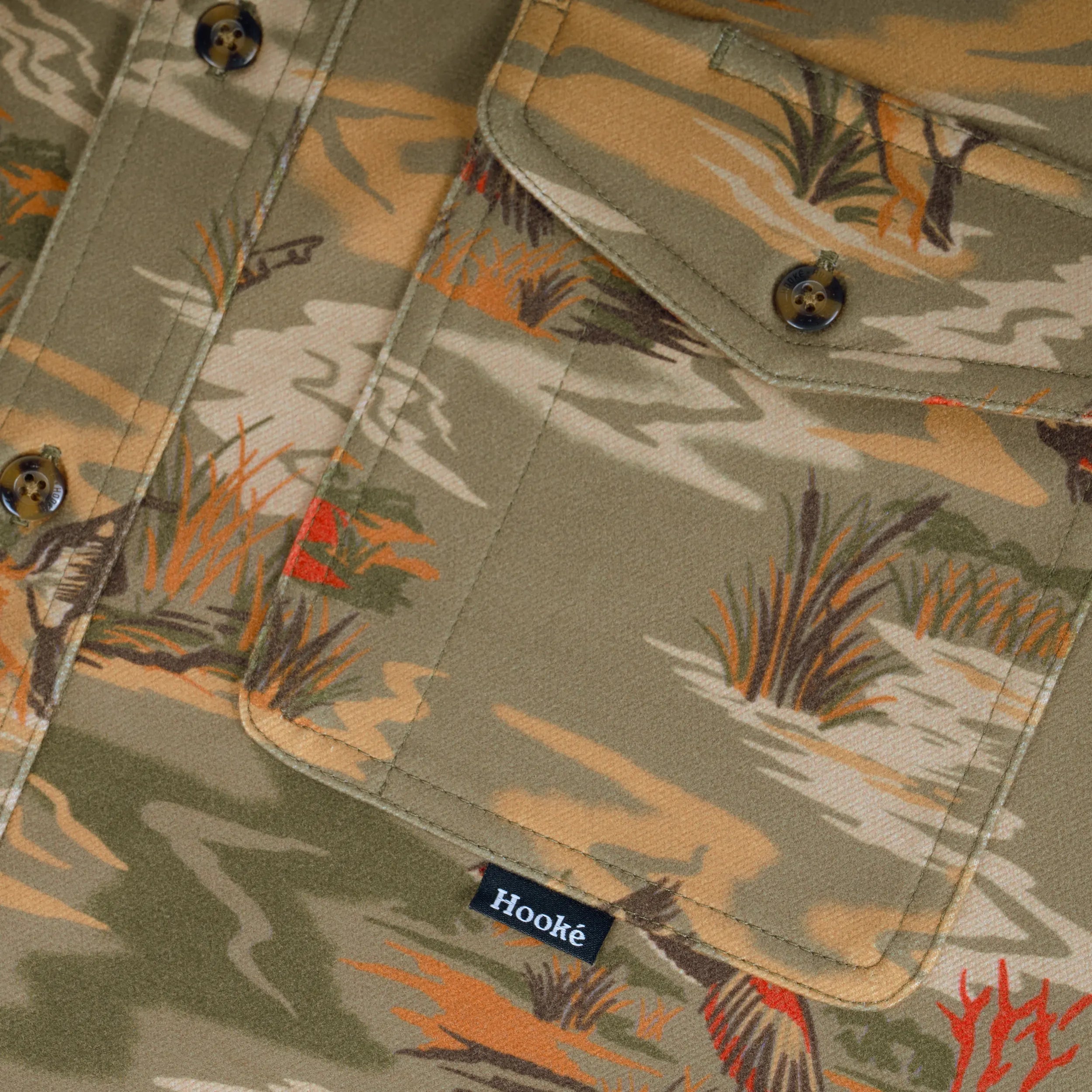 M's Duck Hunting Flannel Shirt - Hooké