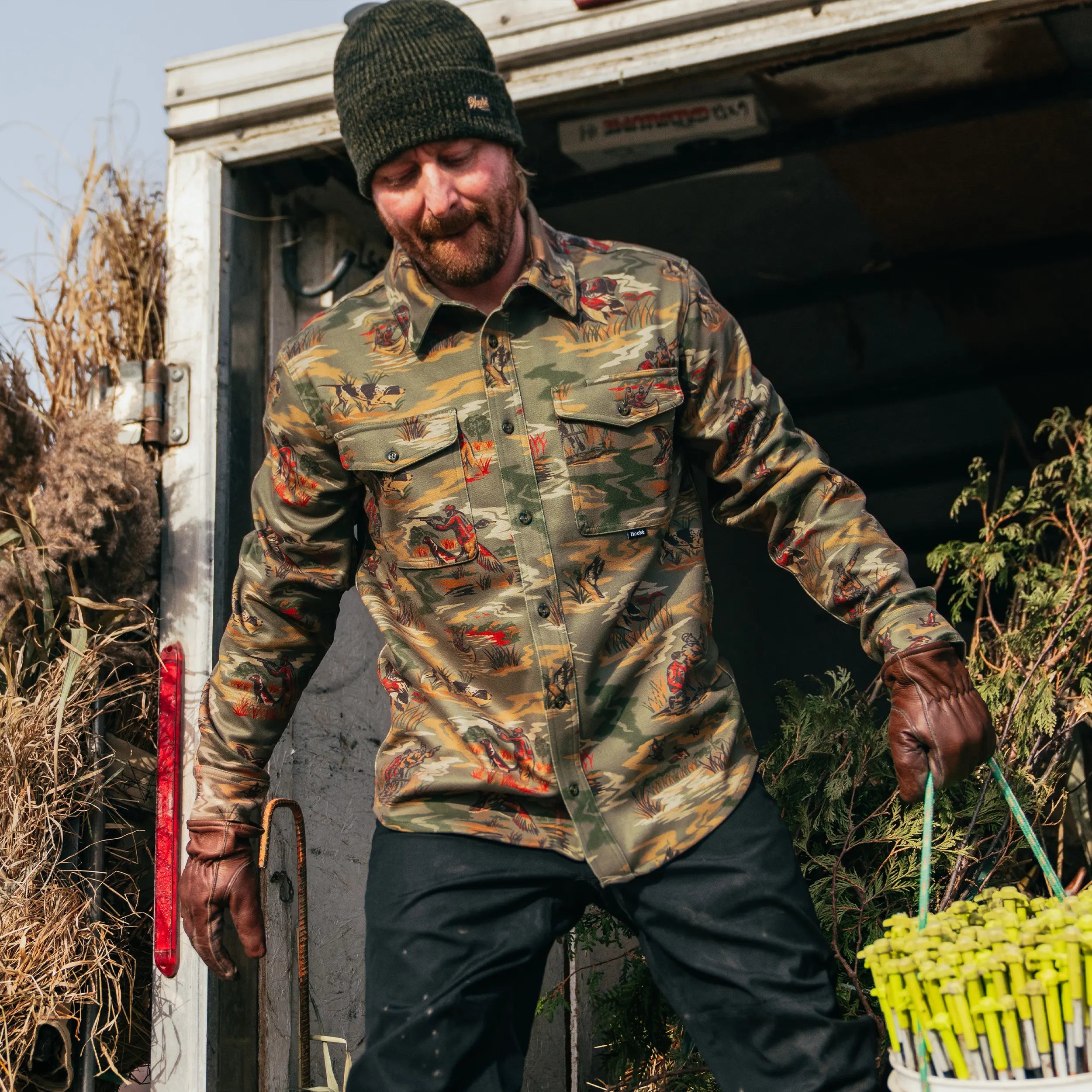 M's Duck Hunting Flannel Shirt - Hooké