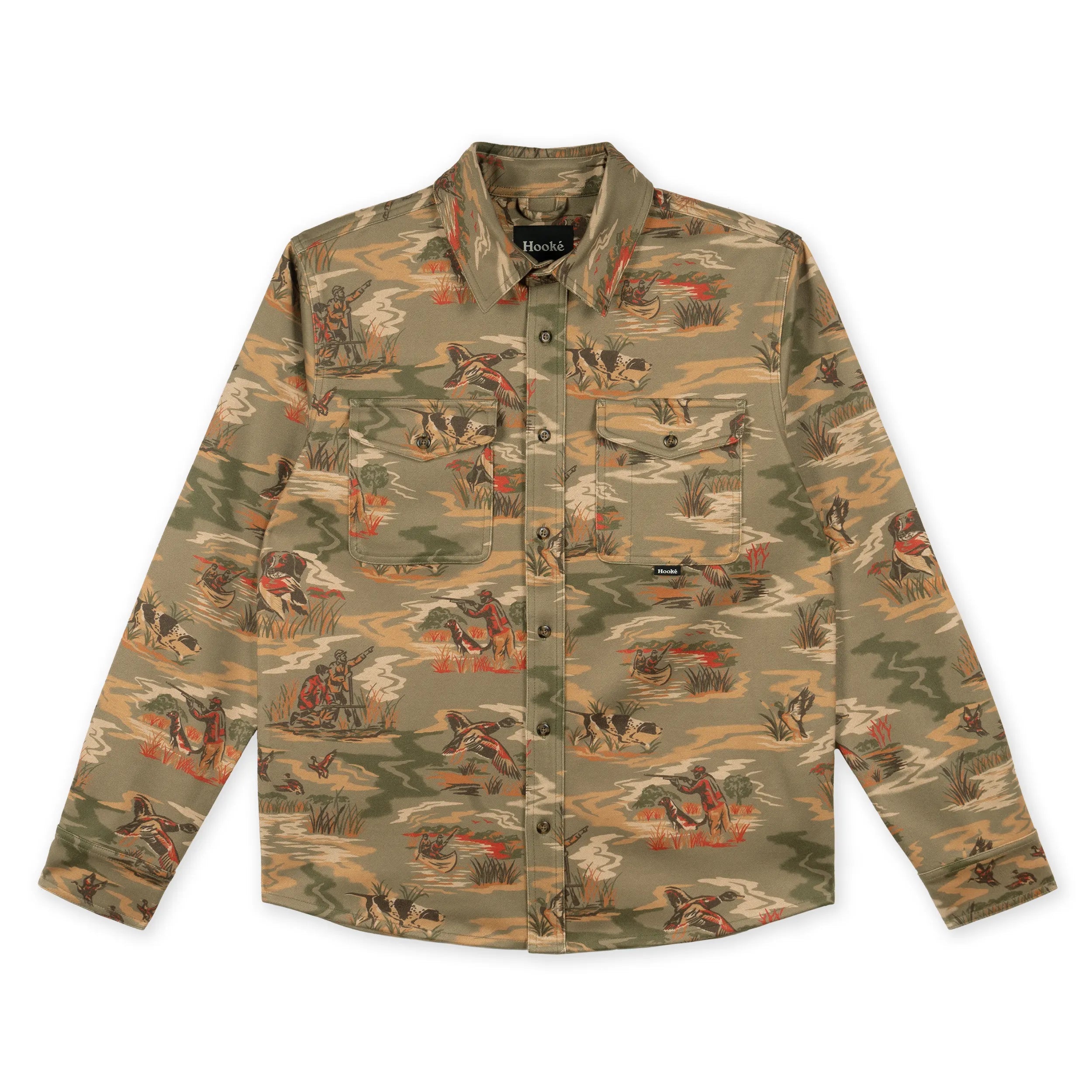 M's Duck Hunting Flannel Shirt - Hooké