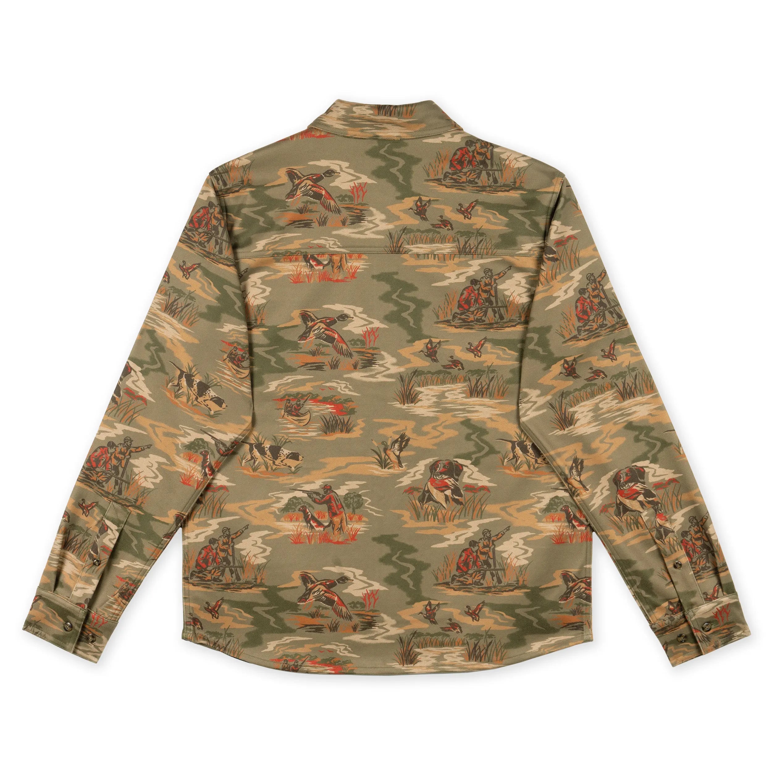 M's Duck Hunting Flannel Shirt - Hooké
