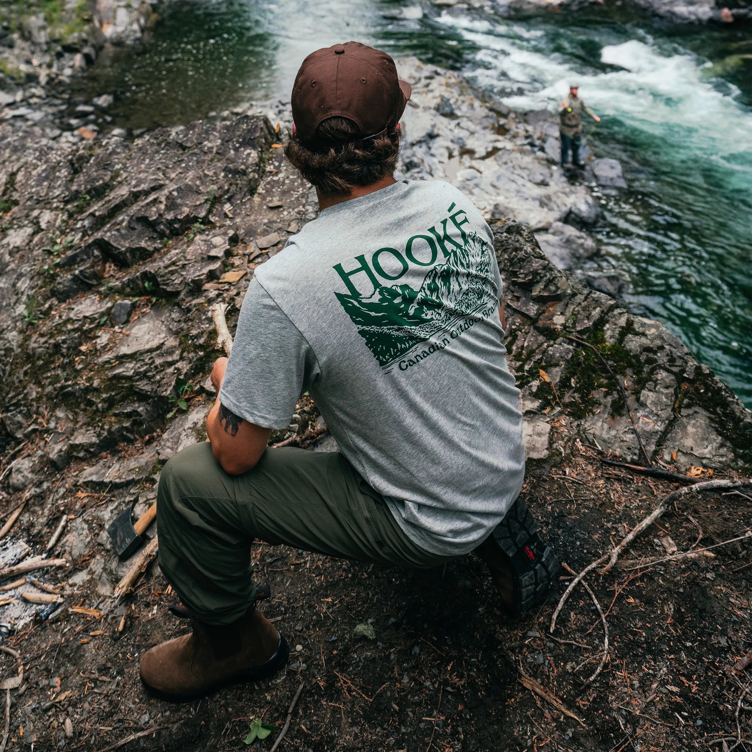 M's Elk River Mountains T-Shirt - Hooké