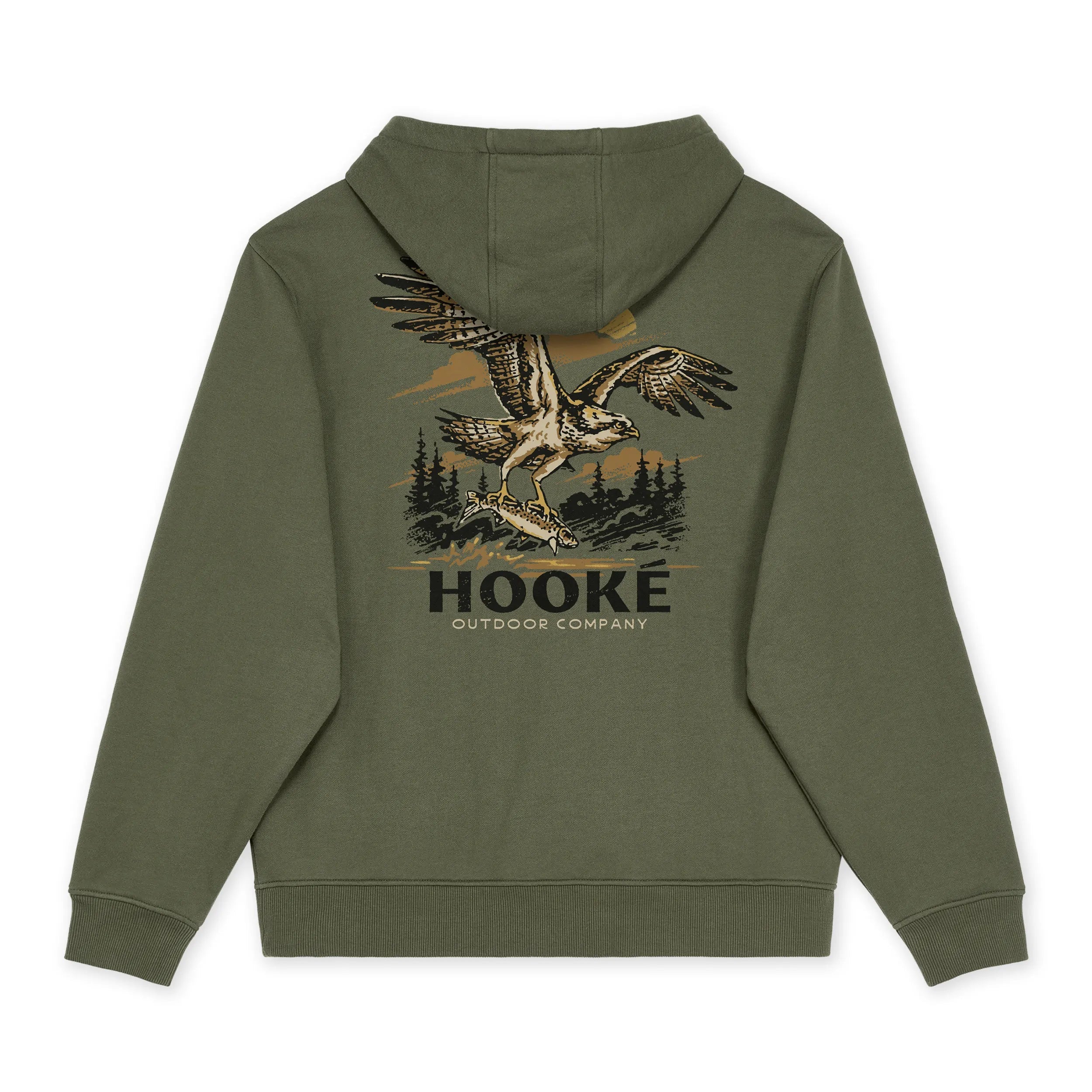 M's Fishing Osprey Hoodie - Hooké
