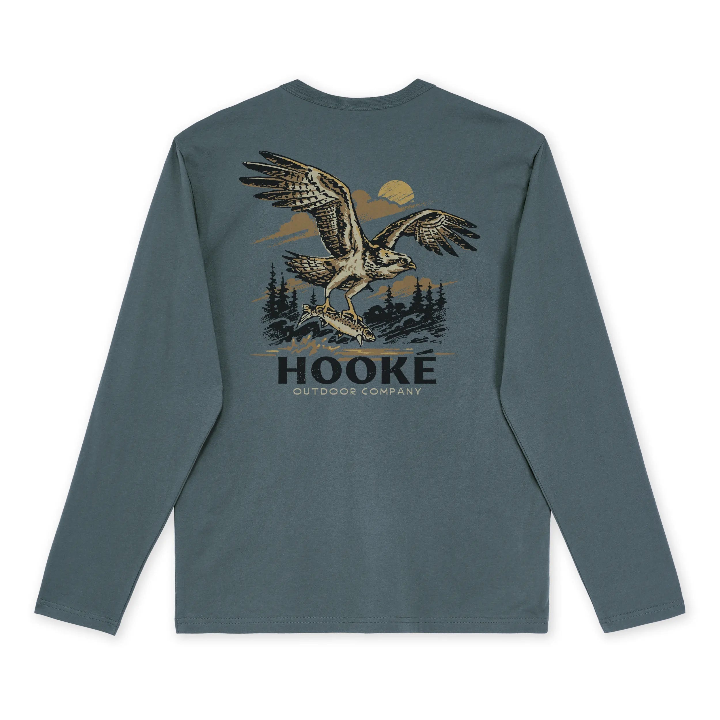 M's Fishing Osprey Long Sleeve Tee - Hooké