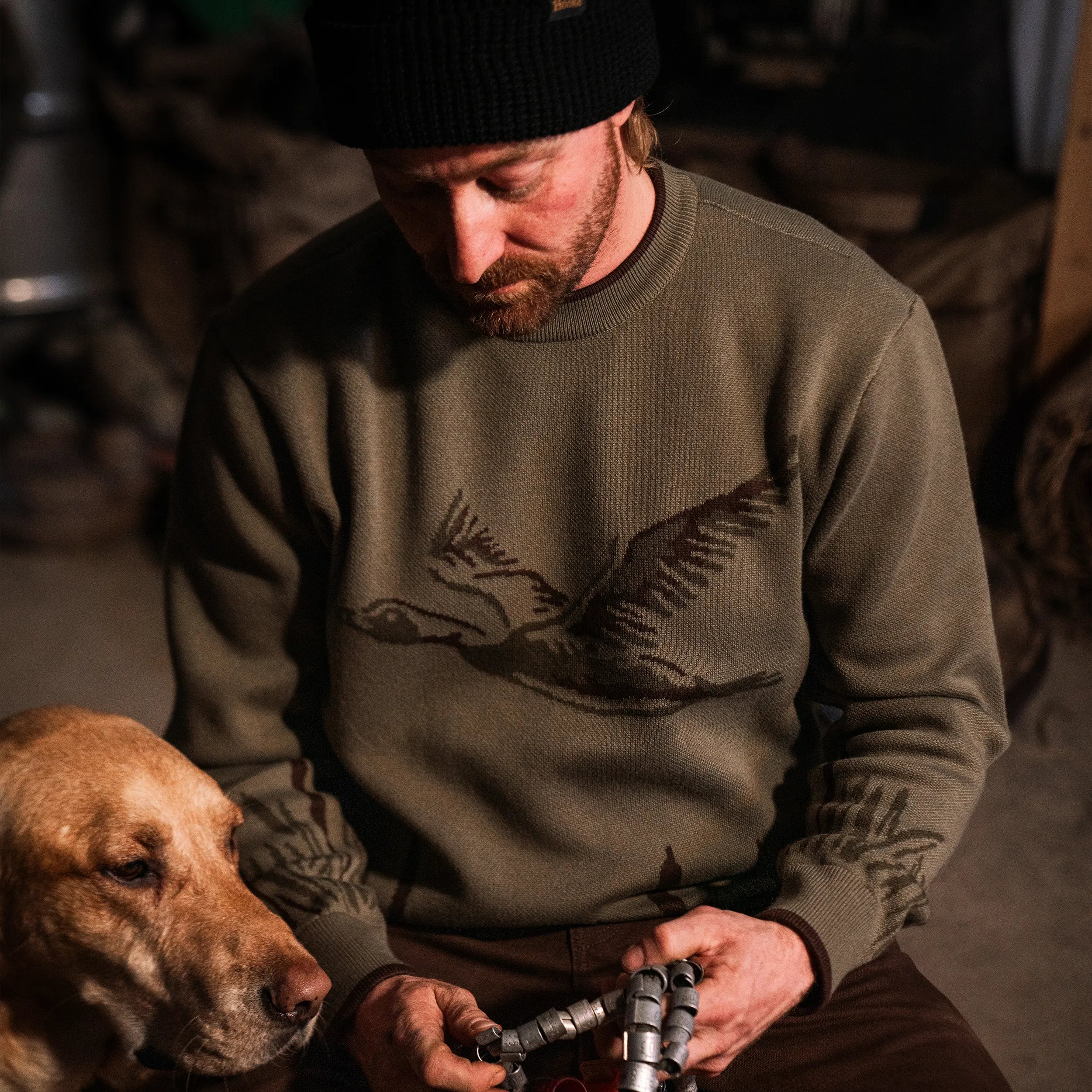 M's Flying Duck Sweater - Hooké