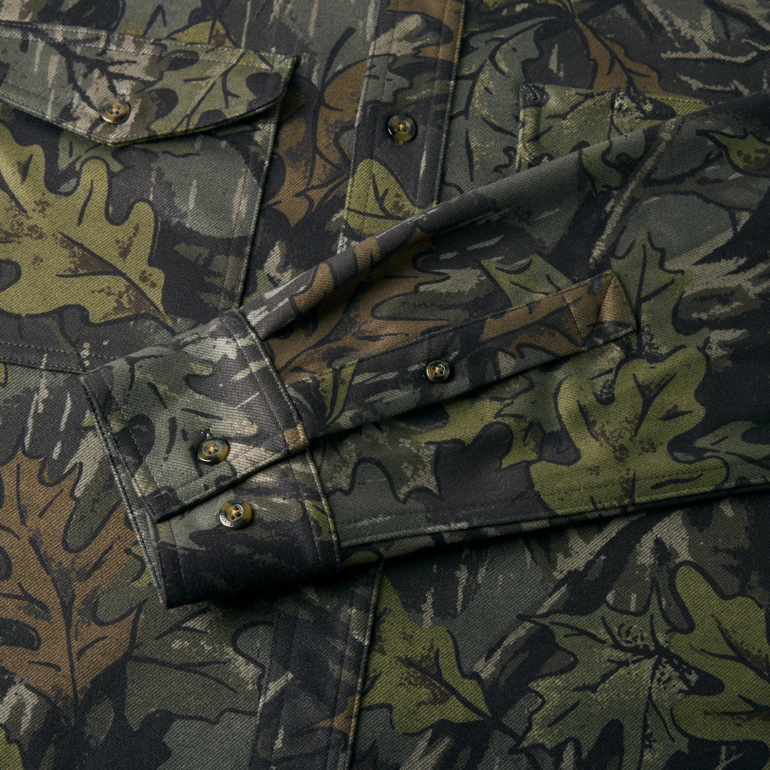 M's Forest Camo Flannel Shirt - Hooké