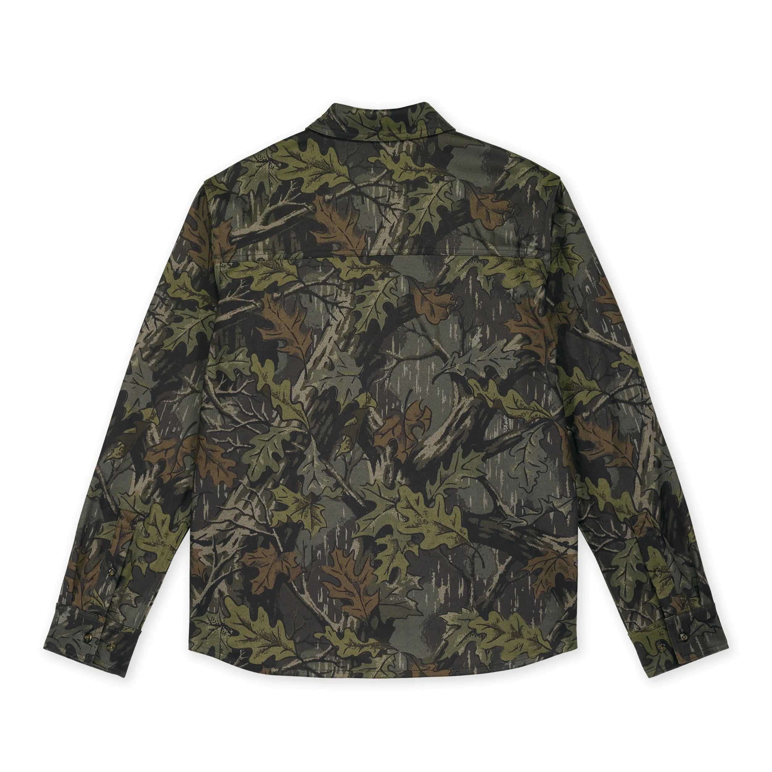 M's Forest Camo Flannel Shirt - Hooké