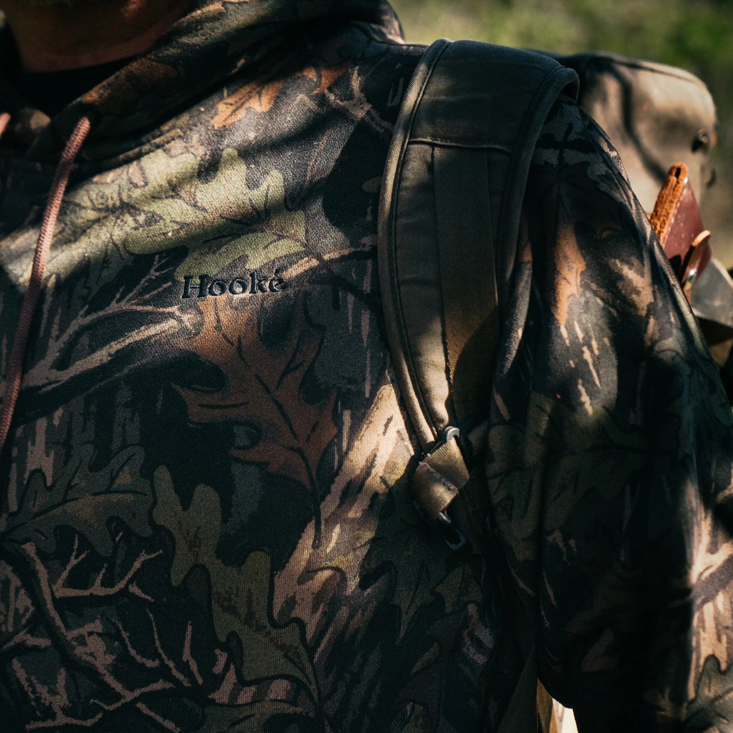 M's Forest Camo Hoodie - Hooké