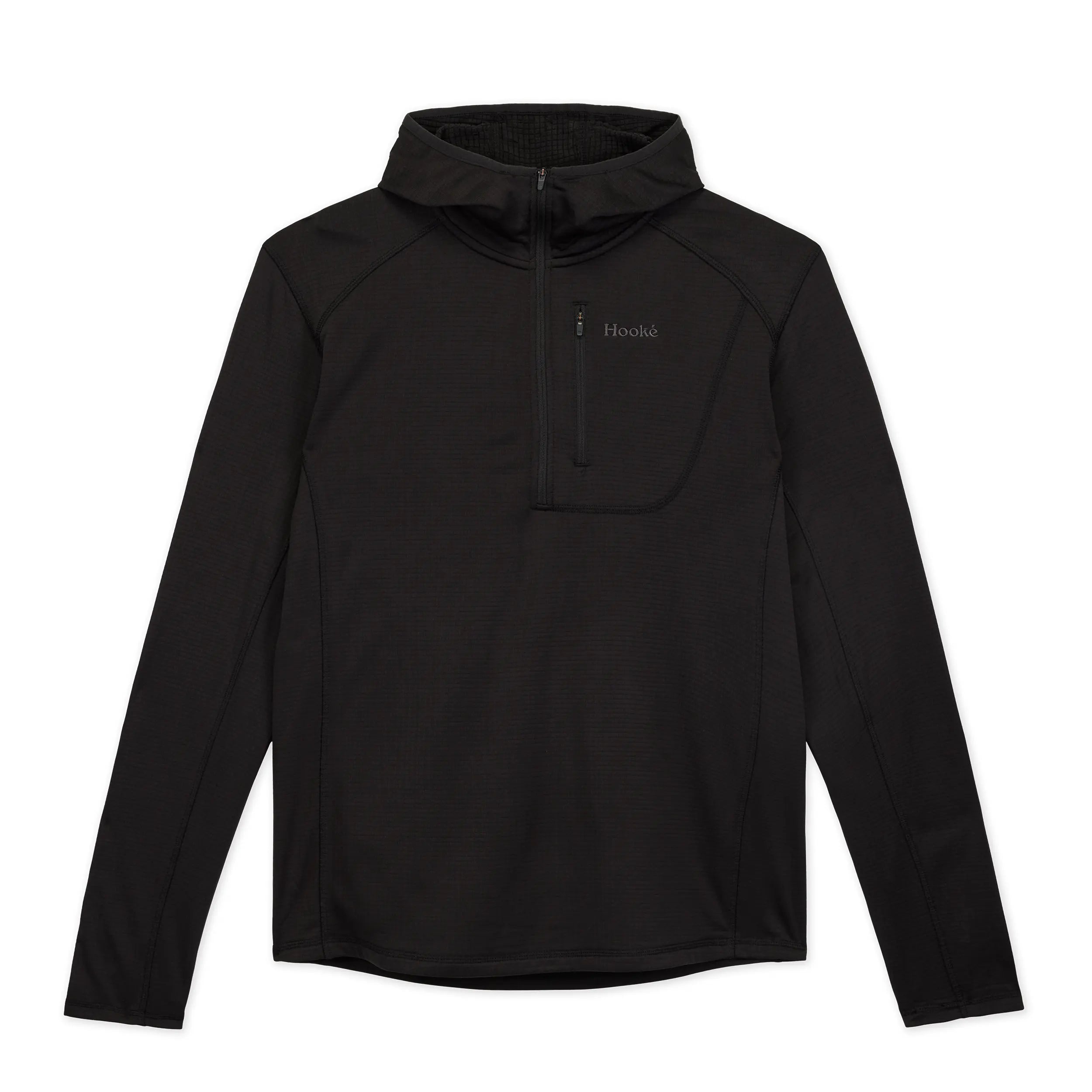 M's Grid Base Layer Hoodie - Hooké