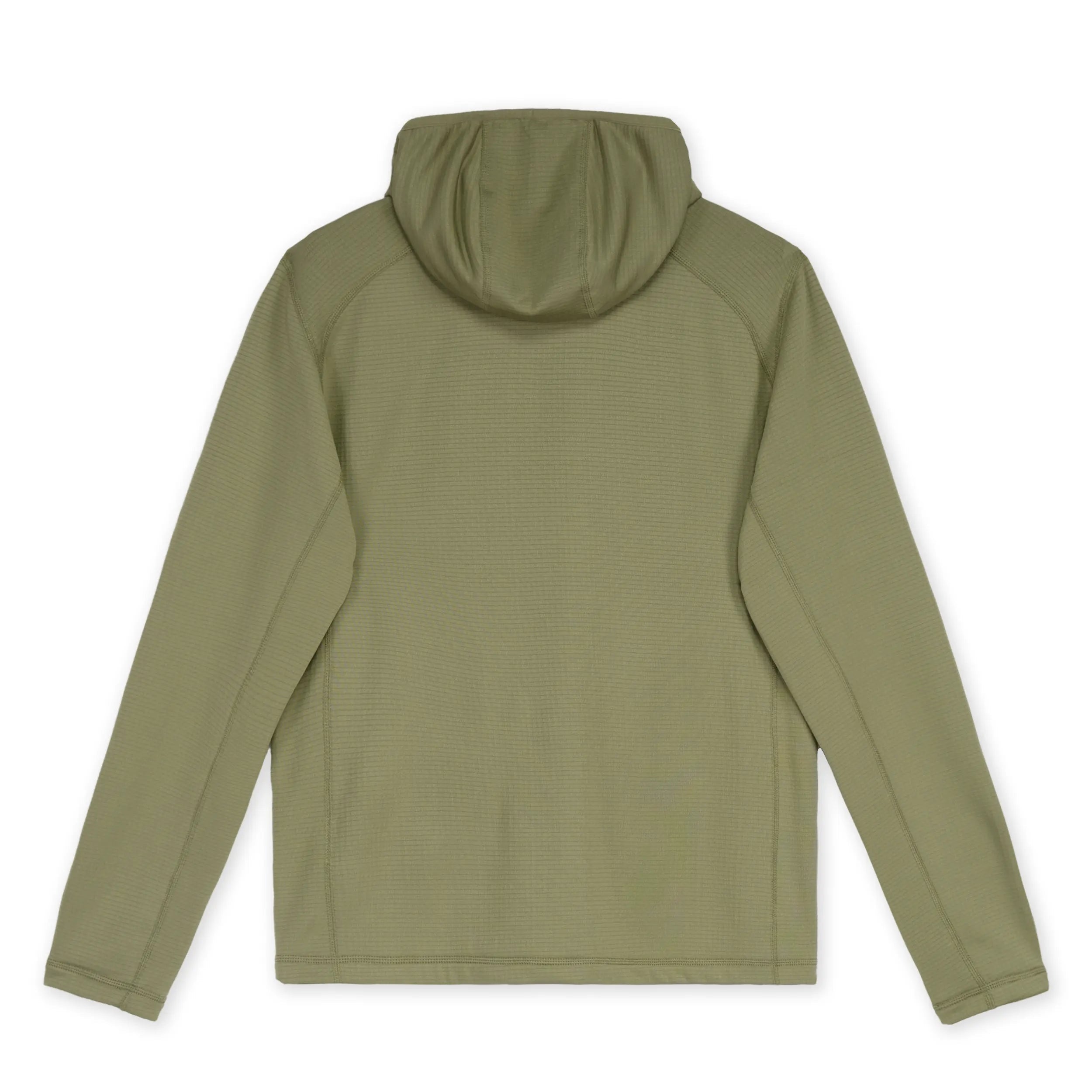 M's Grid Fleece Full-Zip Hoodie - Hooké