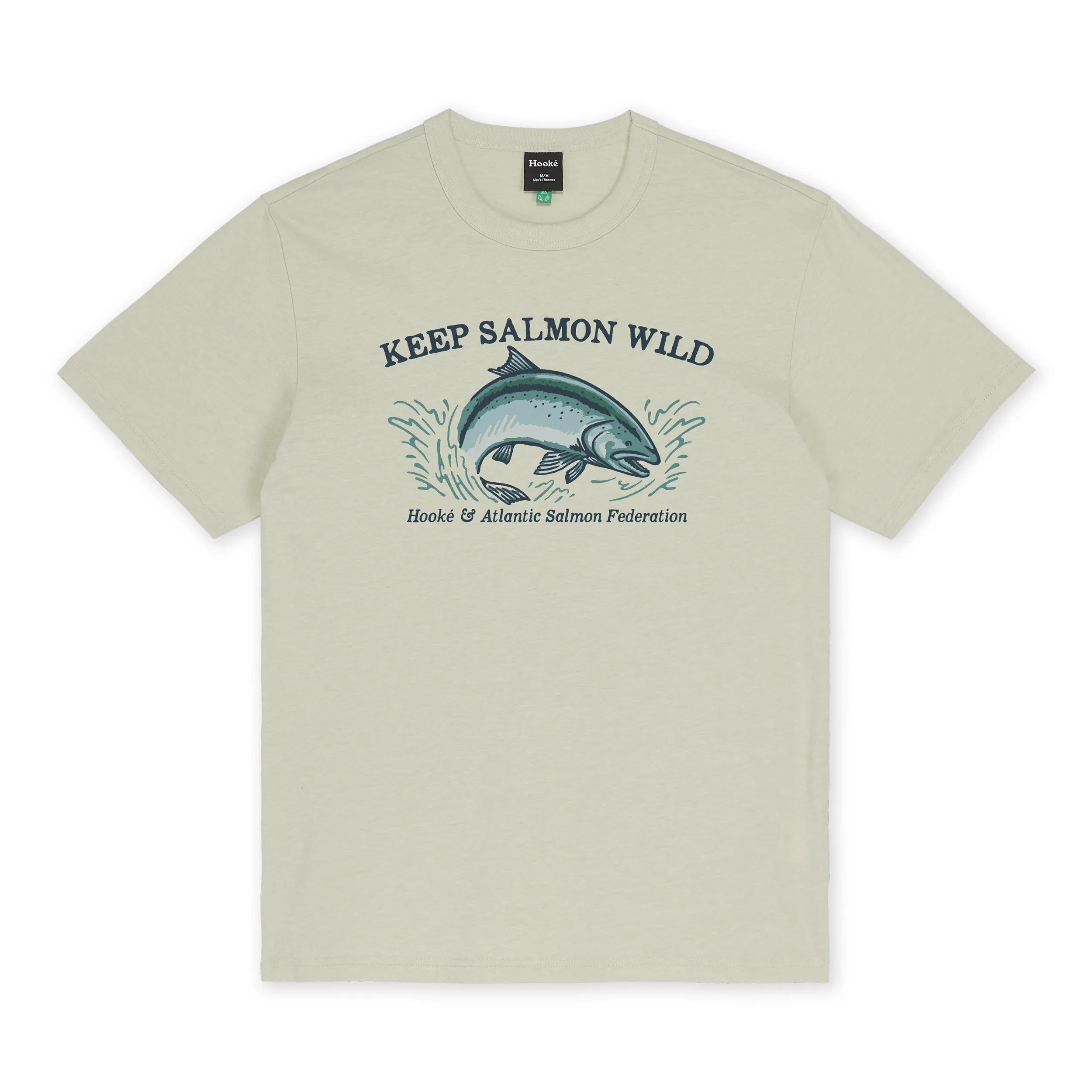 M's Keep Salmon Wild T-shirt - Hooké