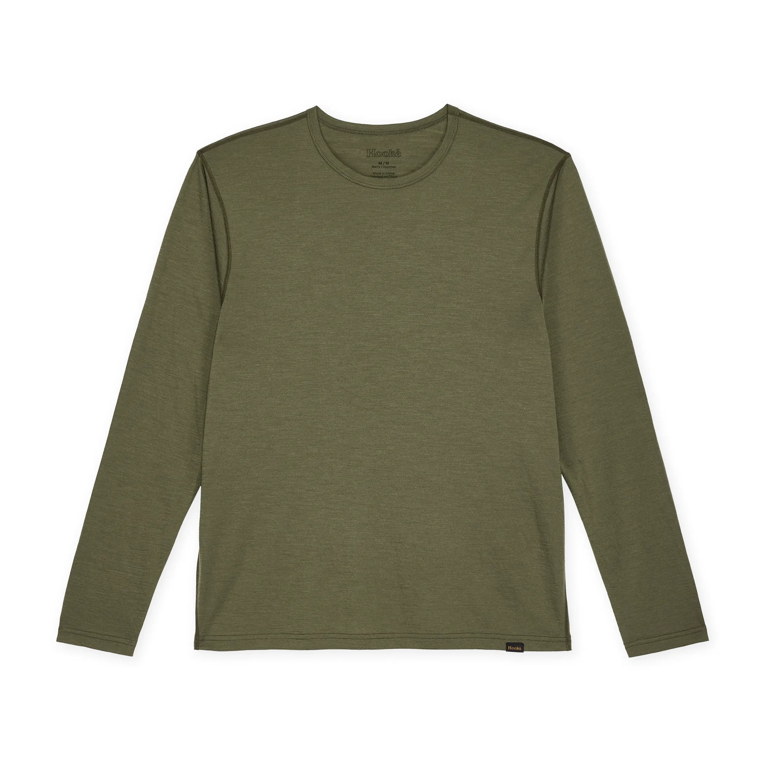 M's Merino Long Sleeve Tee - Hooké
