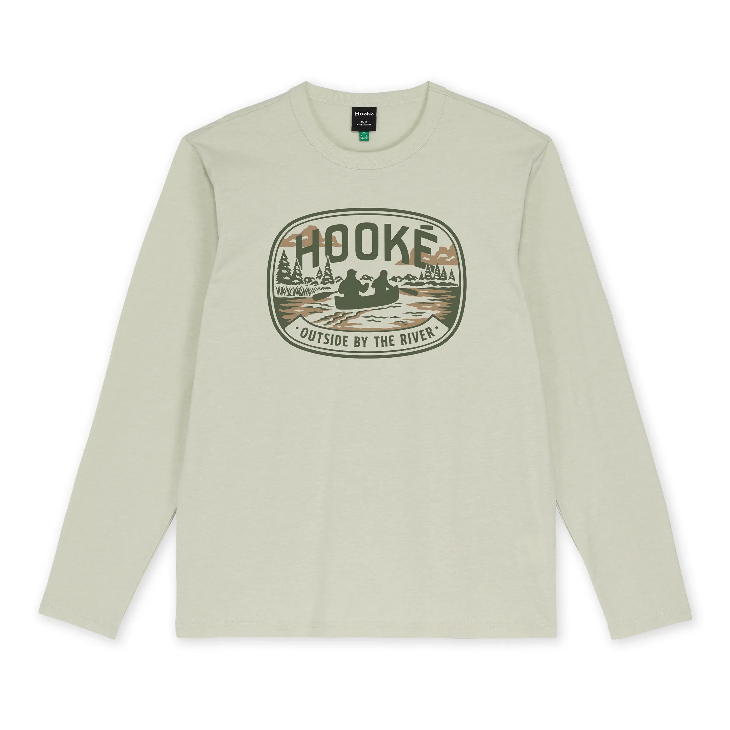 M's Outside By The River Long Sleeve Tee - Hooké