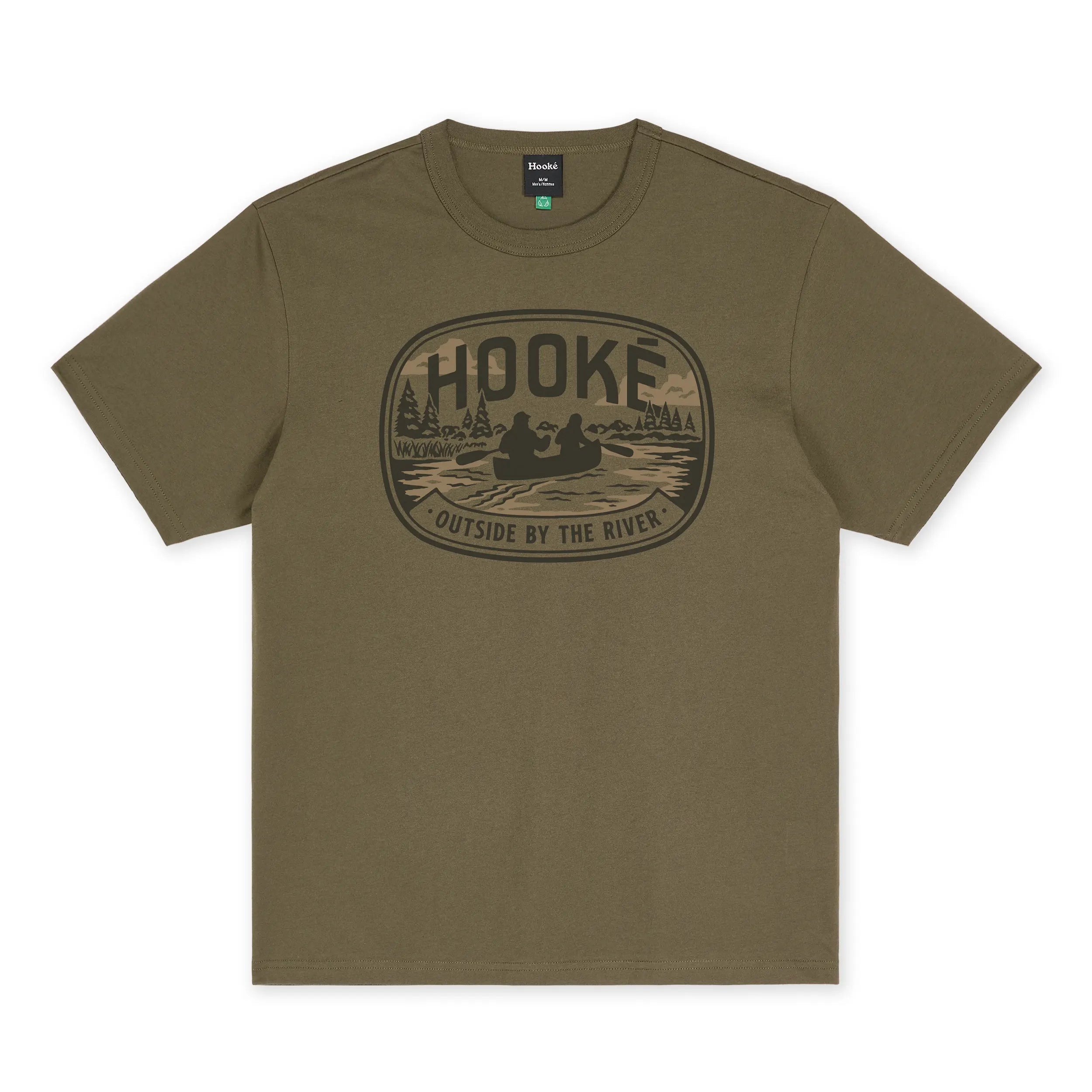 M's Outside By The River T-Shirt - Hooké