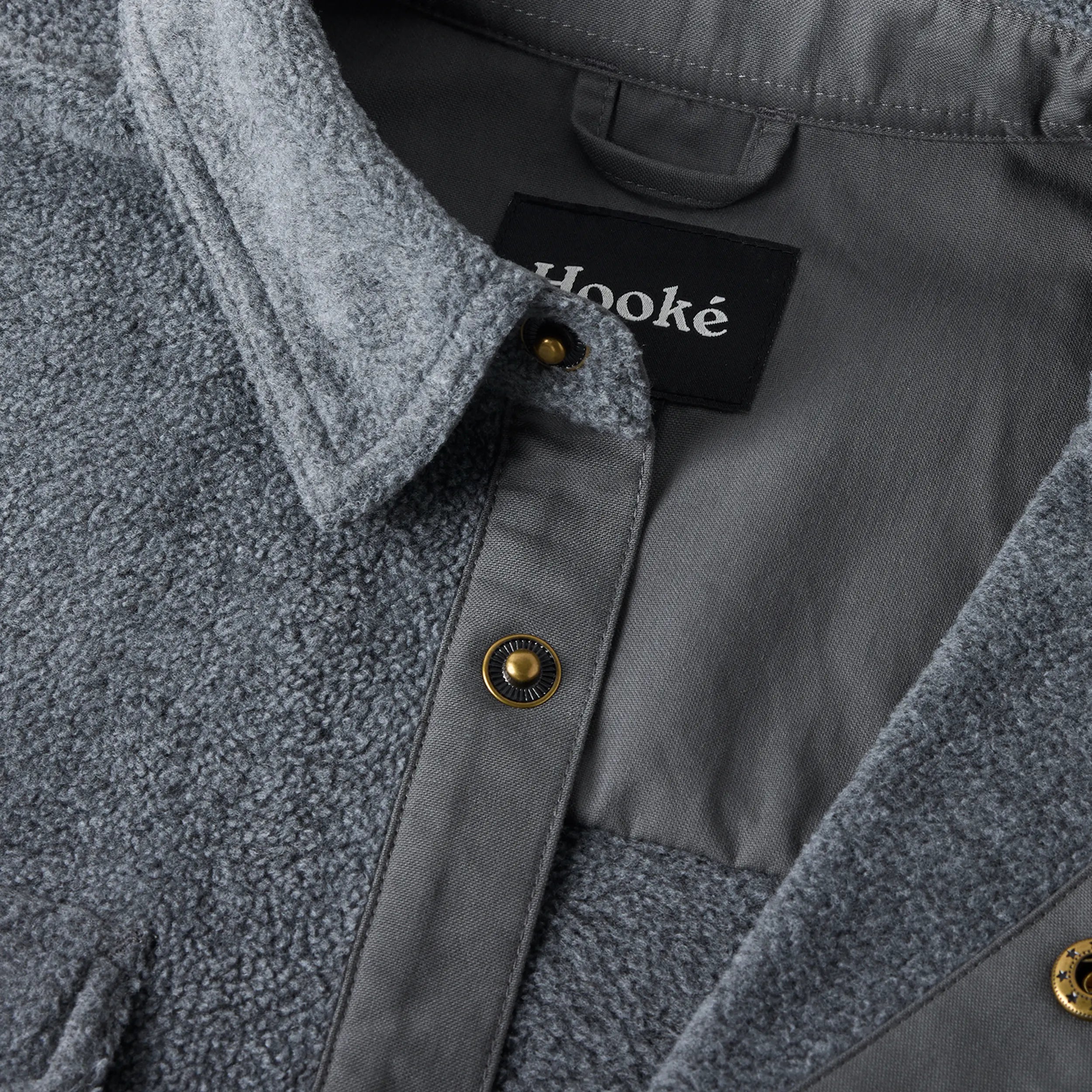 M's Polar Fleece Overshirt - Hooké