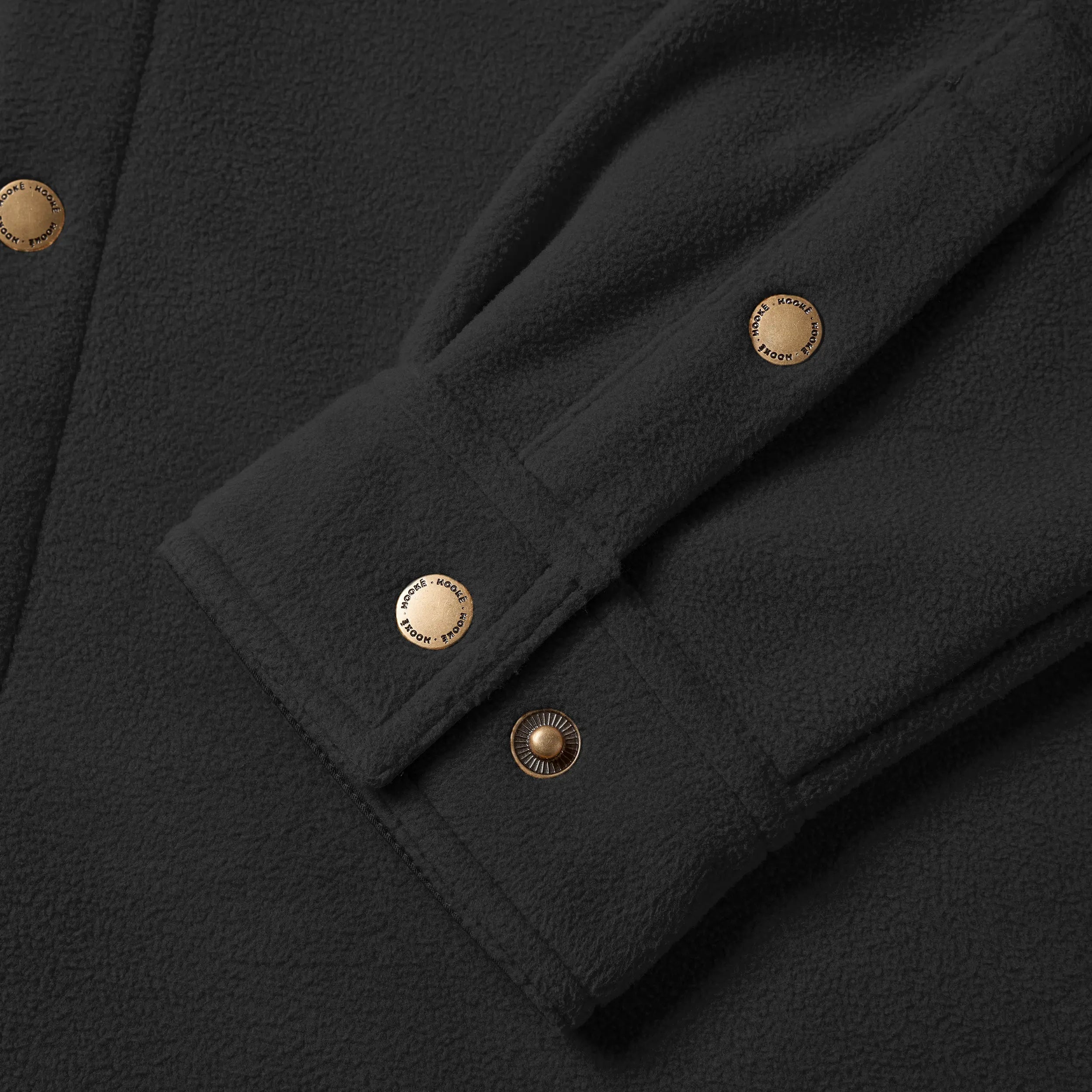 M's Polar Fleece Overshirt - Hooké