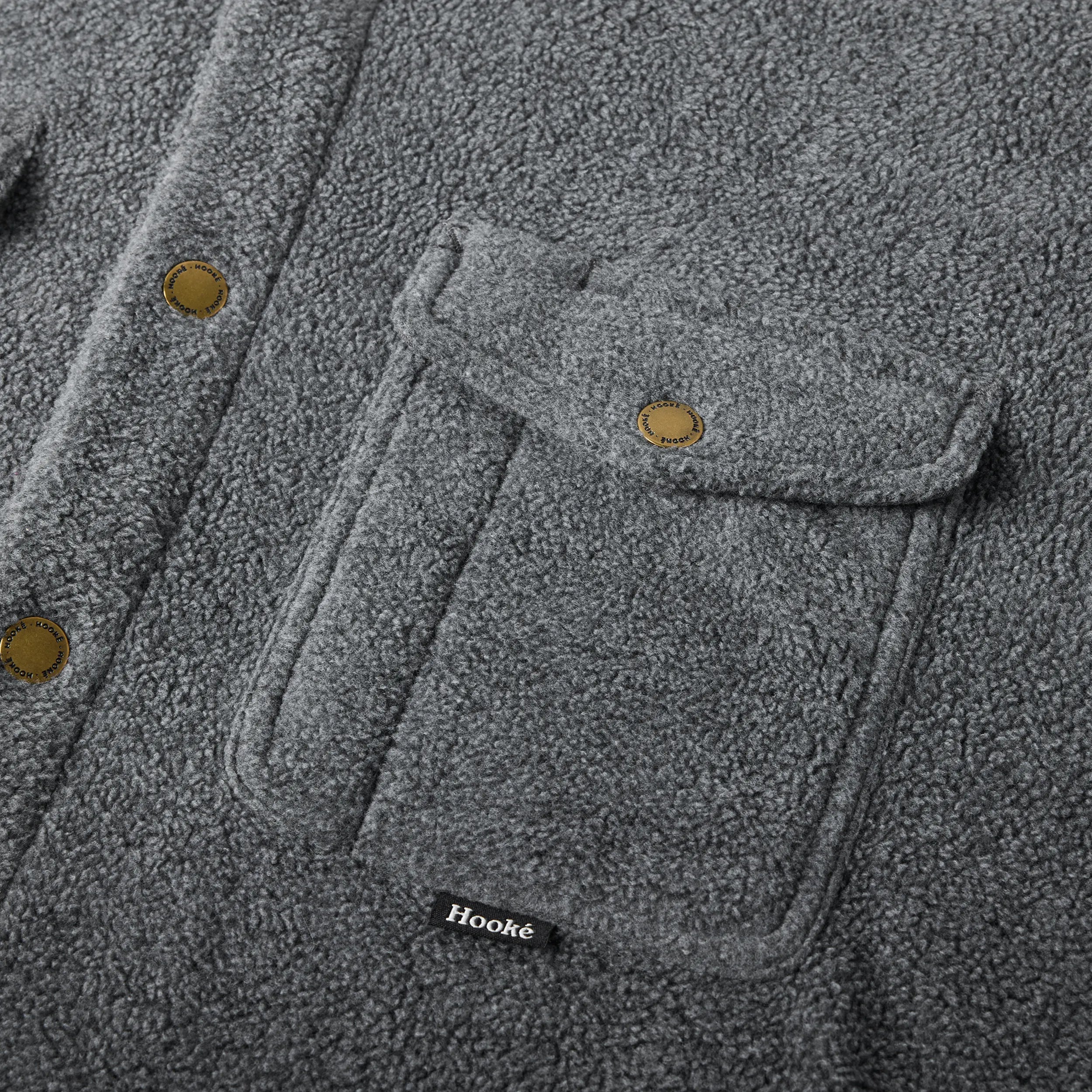 M's Polar Fleece Overshirt - Hooké