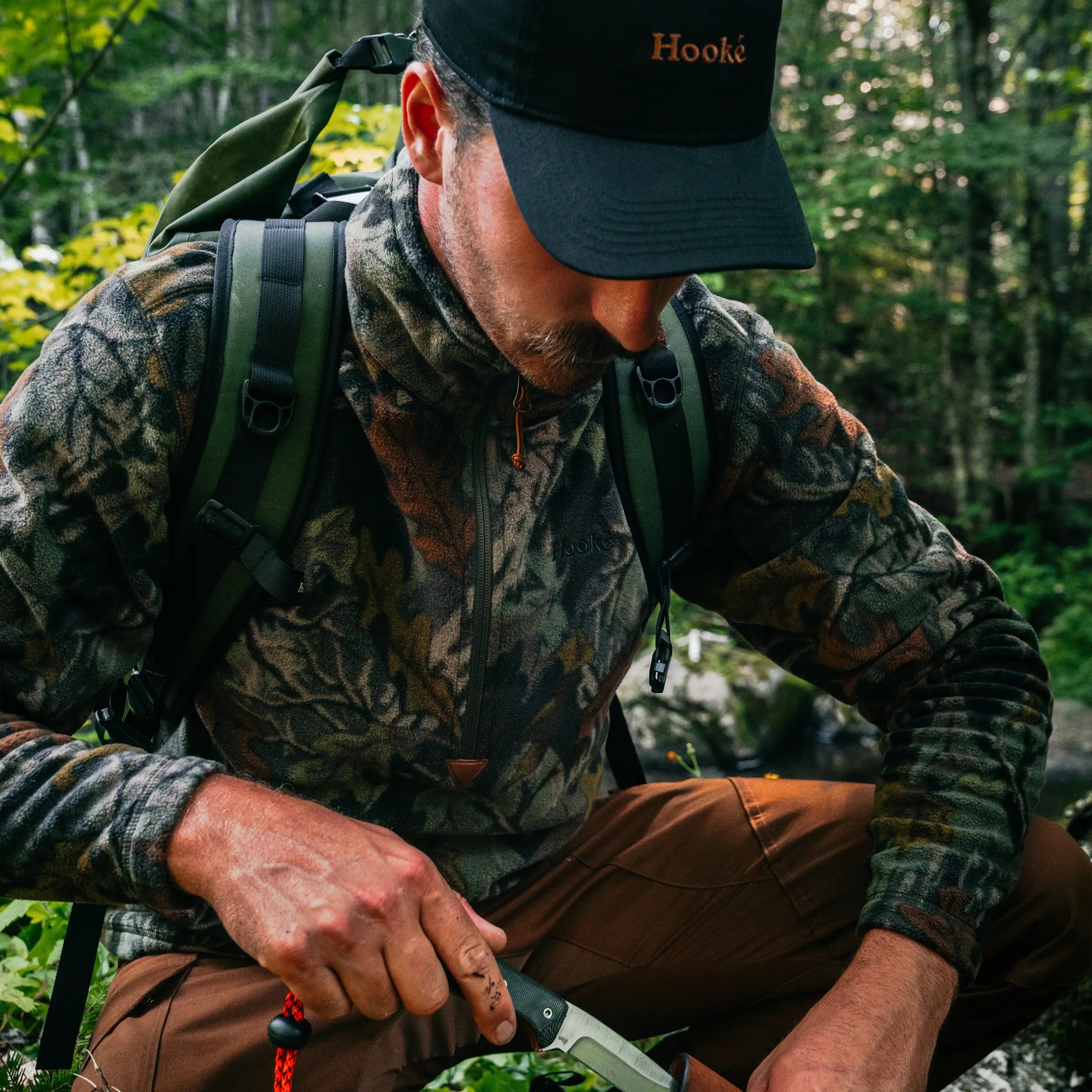 M's Pullover Polar Fleece - Hooké