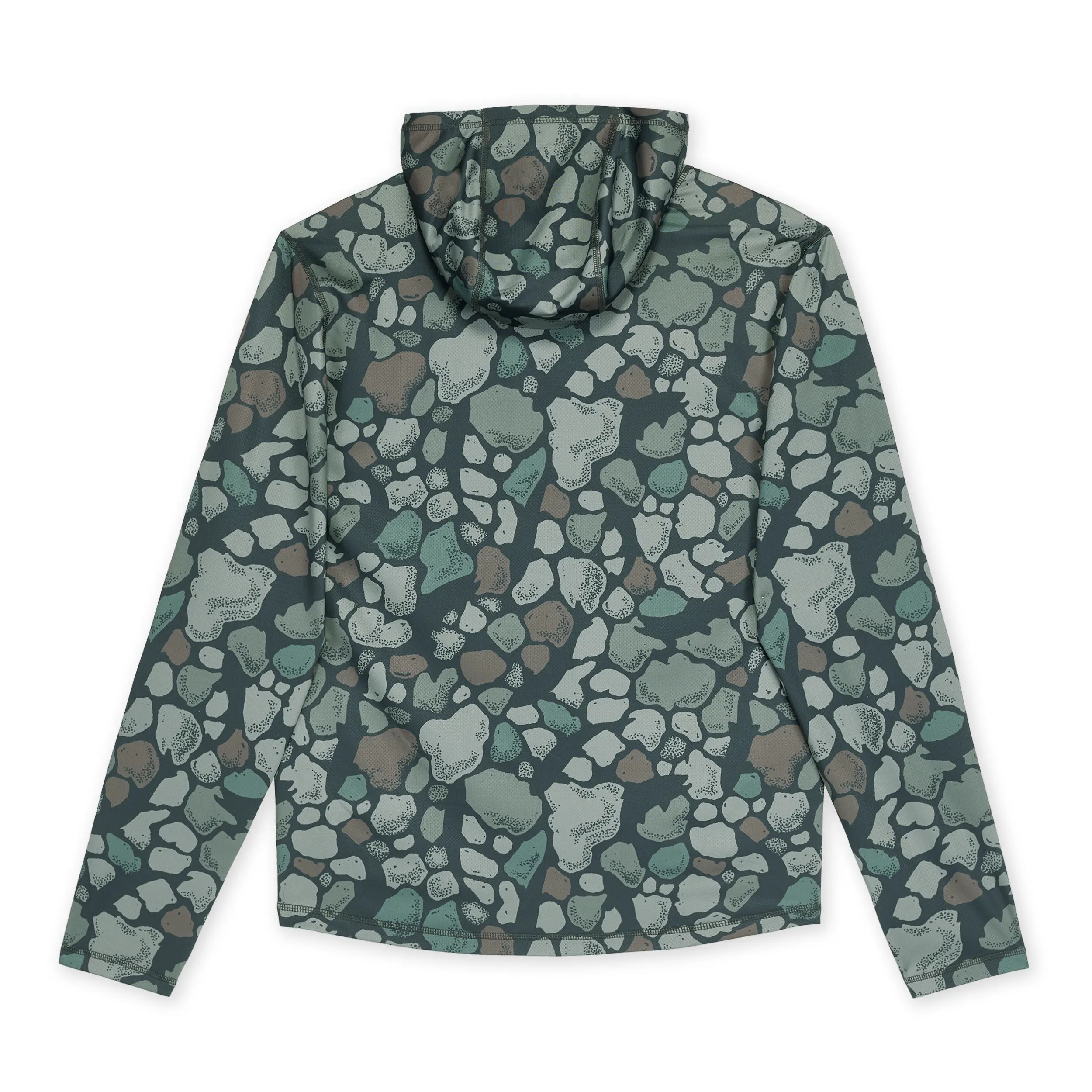 M's River Camo Sun Hoodie - Hooké