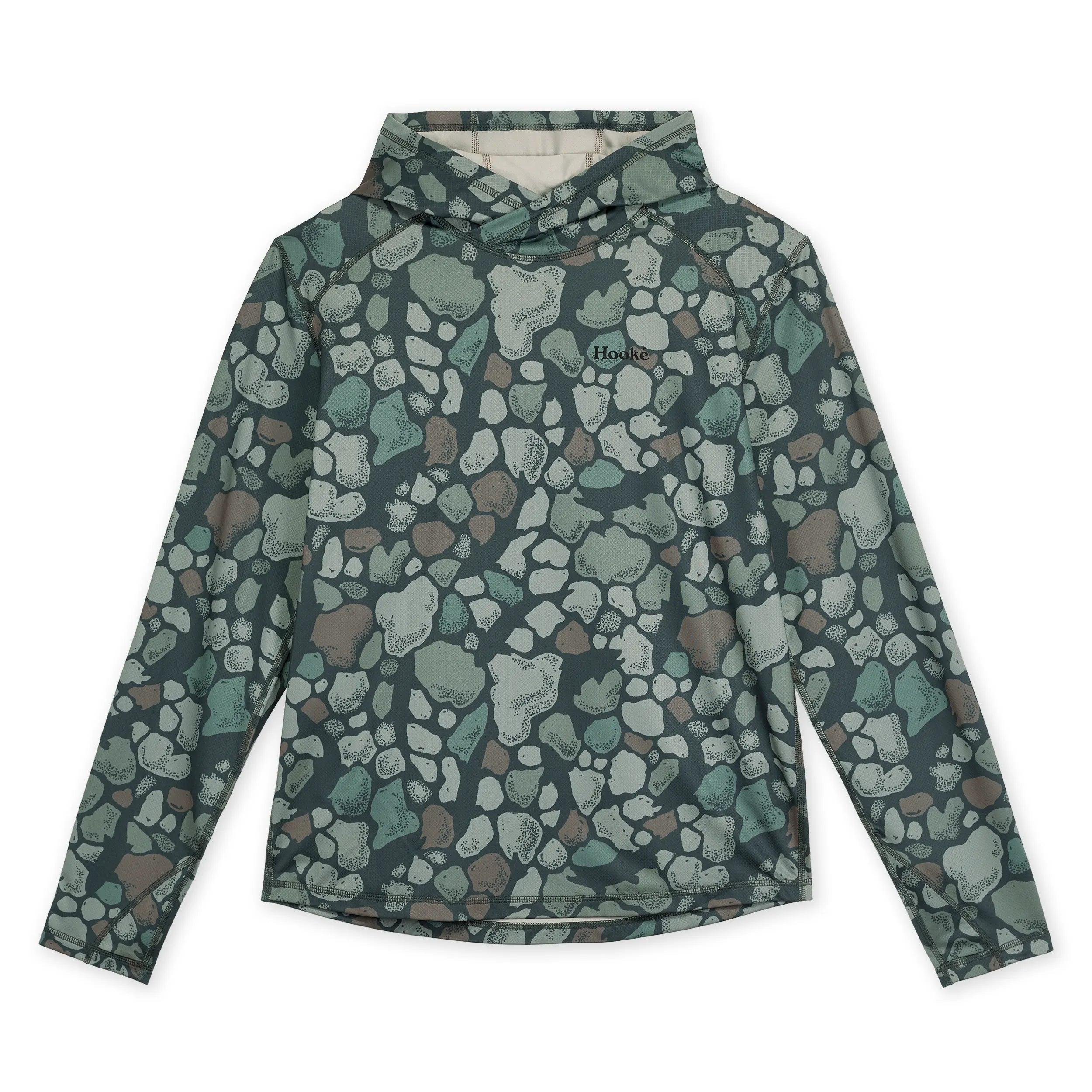 M's River Camo Sun Hoodie - Hooké