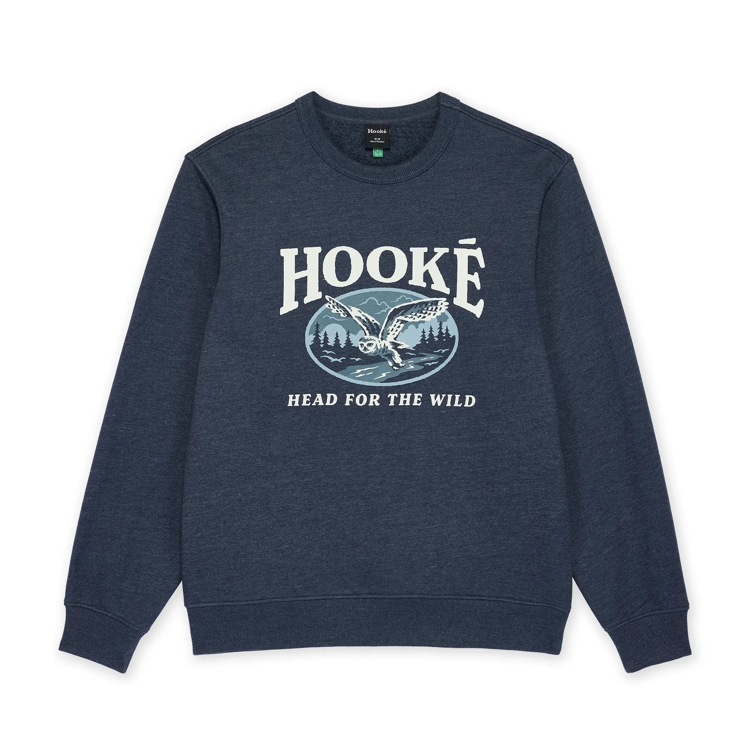 M's Snowy Owl Crewneck - Hooké