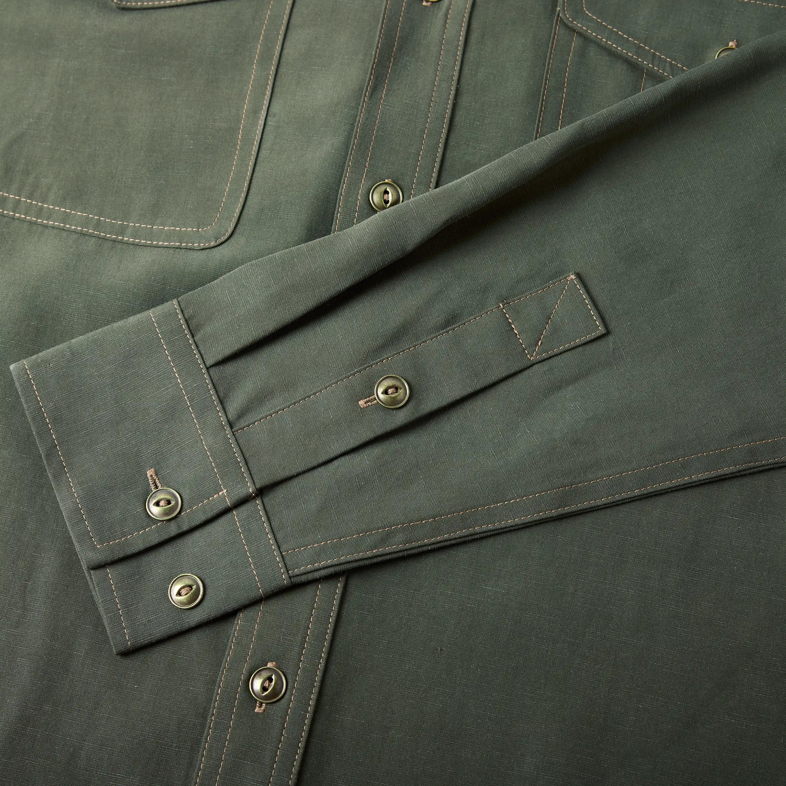 M's Tencel Linen Shirt - Hooké