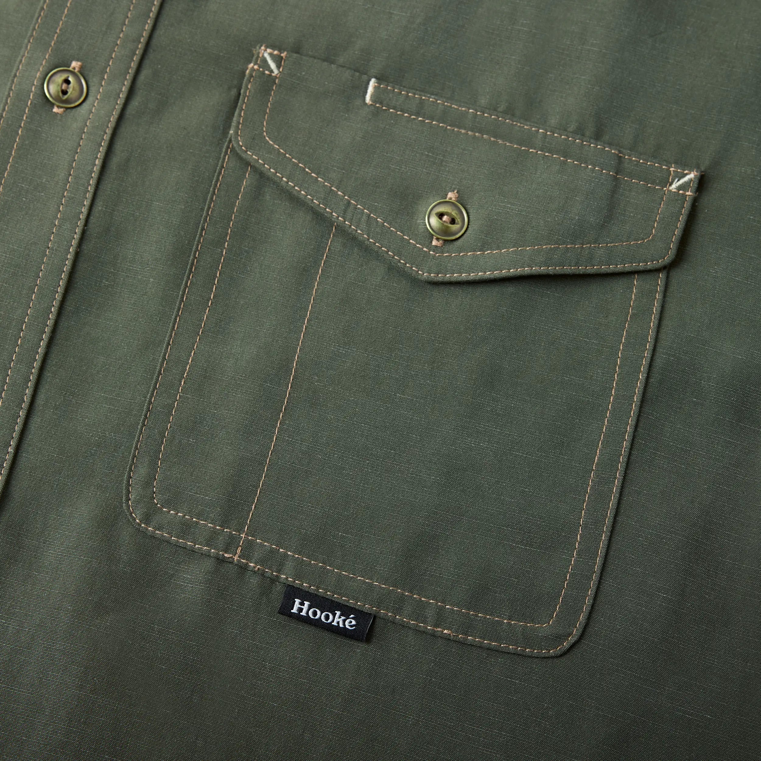 M's Tencel Linen Shirt - Hooké