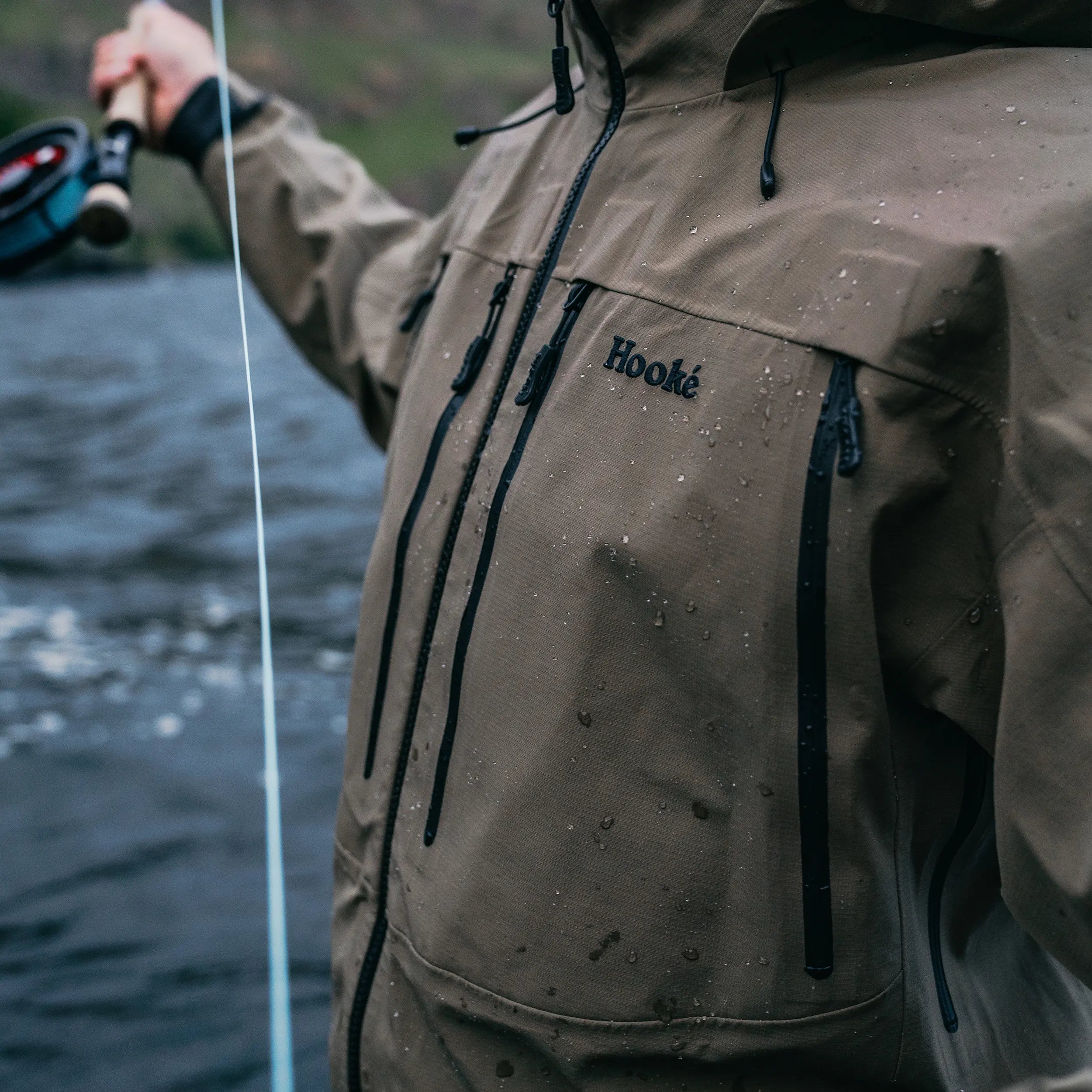 M's Wading Hardshell Jacket - Hooké