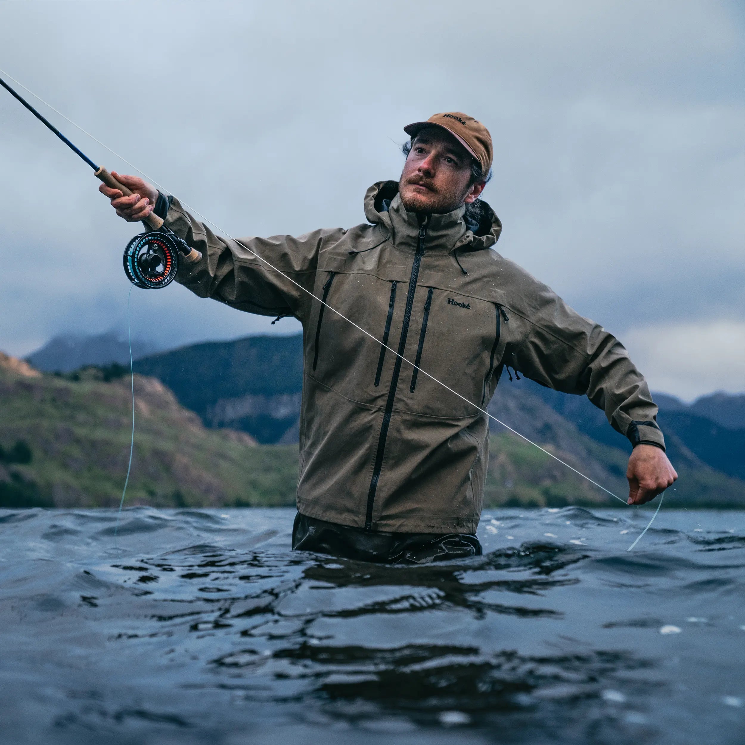 M's Wading Hardshell Jacket - Hooké