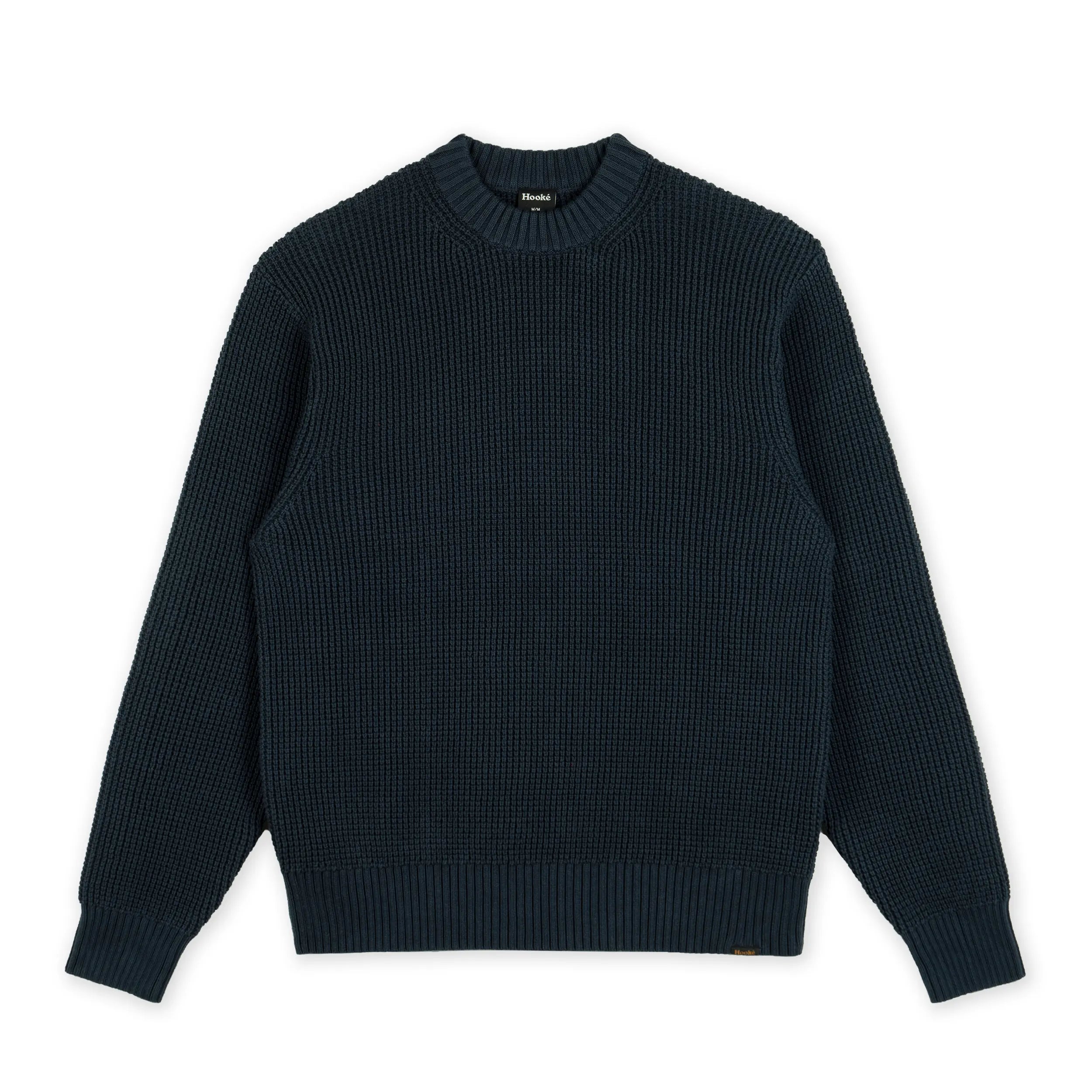M's Waffle Knit Sweater - Hooké